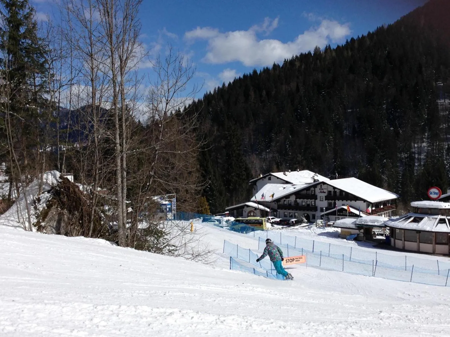 Mountain view in Hotel Molino