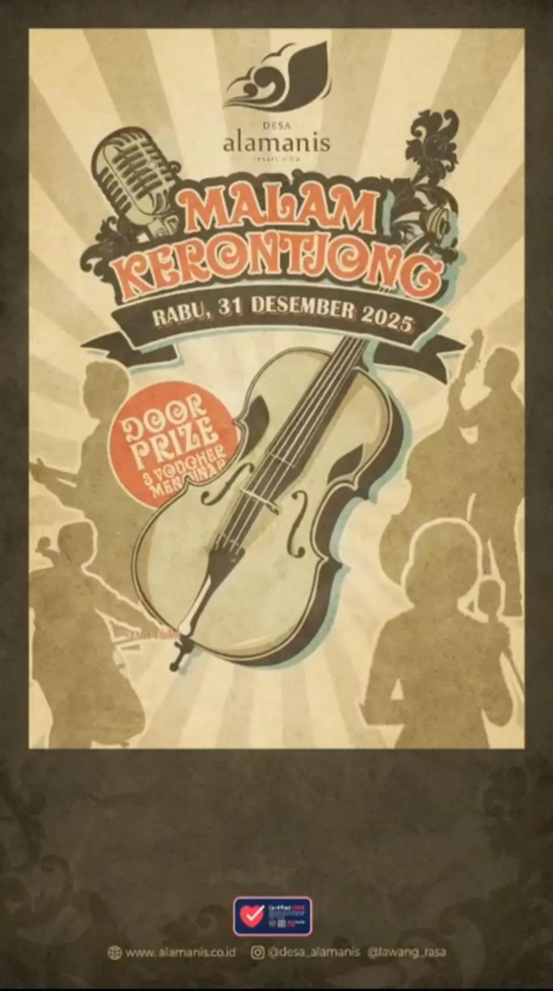 Entertainment in Desa Alamanis Resort Villa