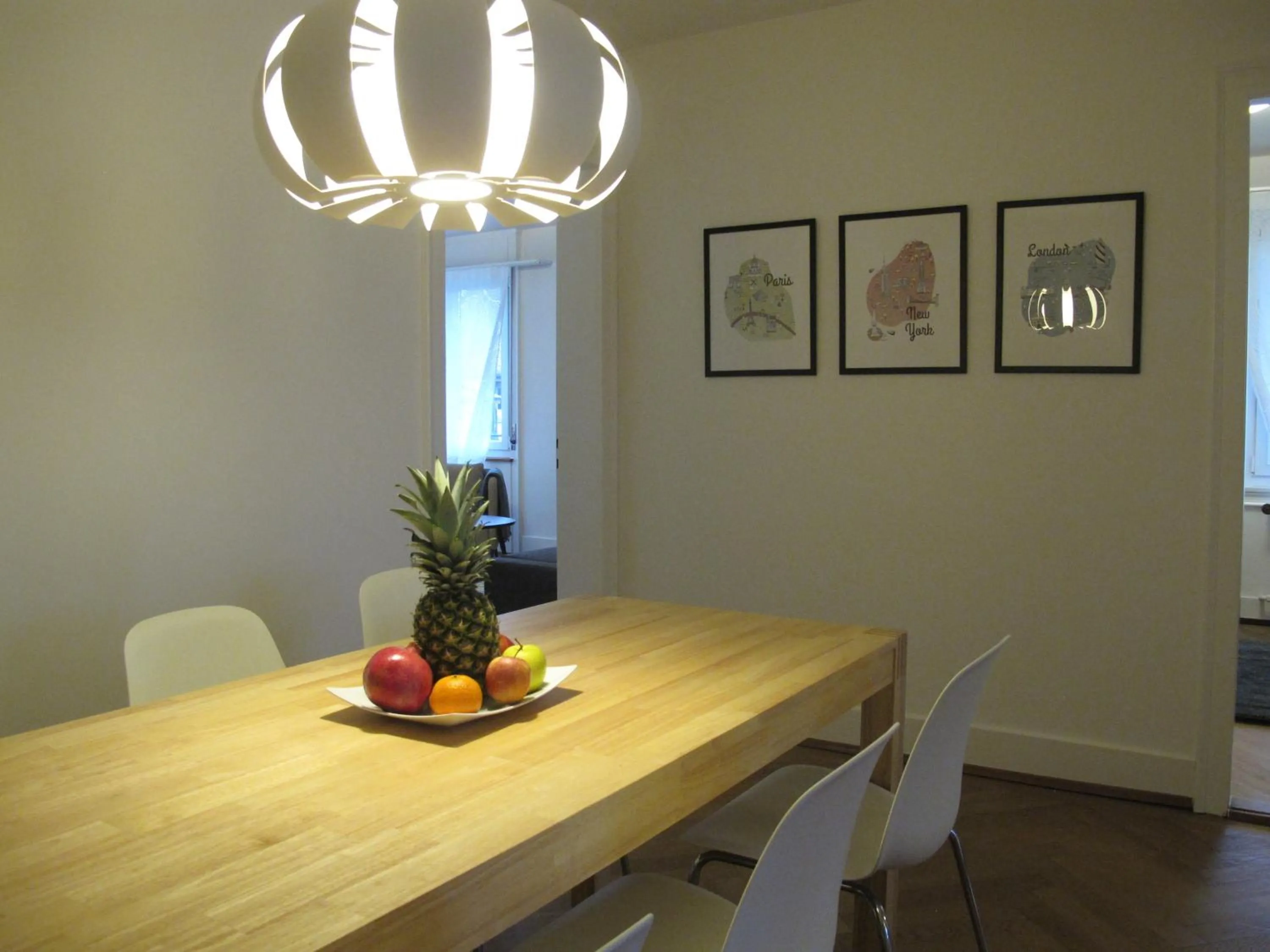 Dining area in Zurich Furnished Apartments