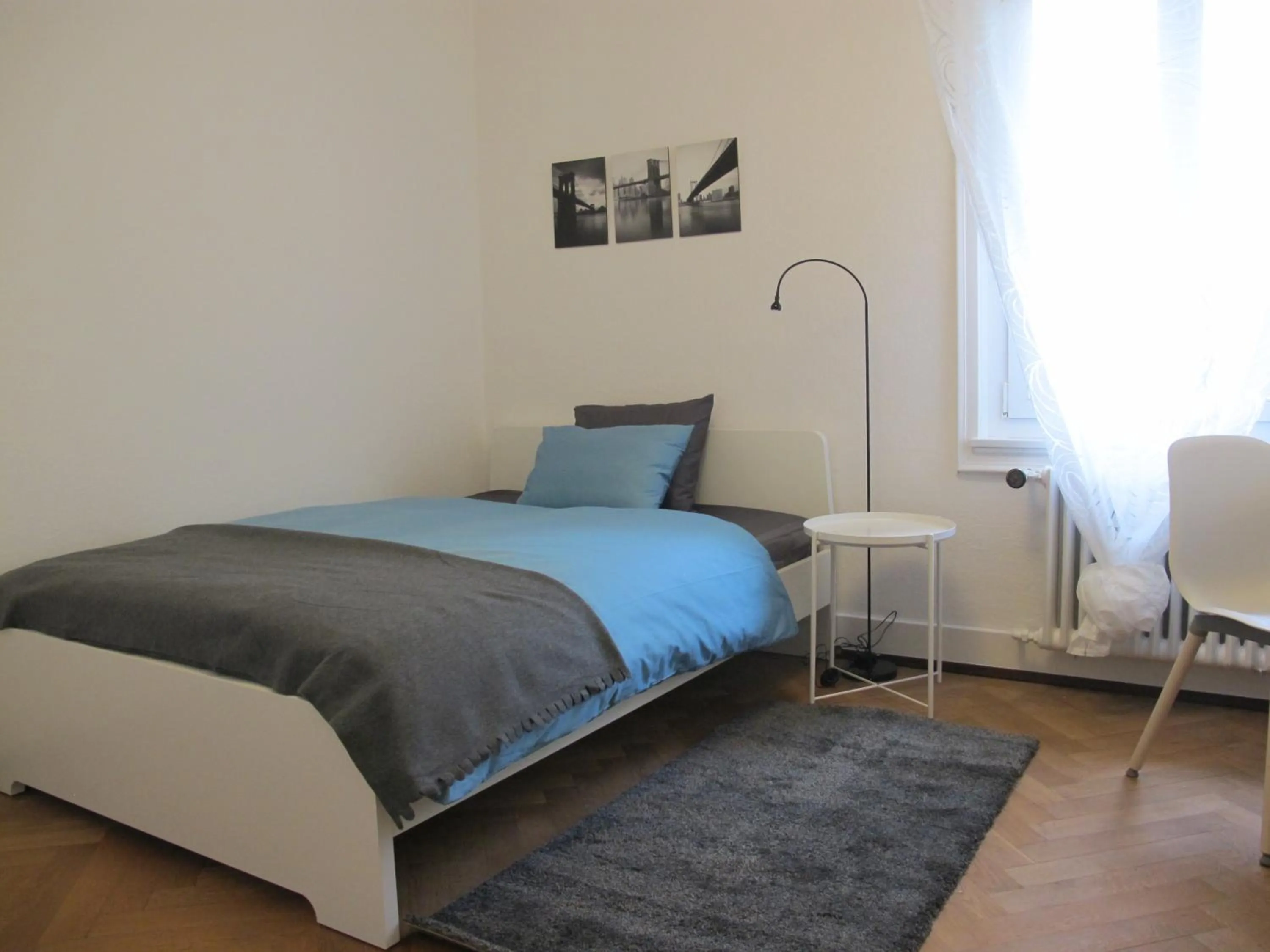 Bedroom, Bed in Zurich Furnished Apartments