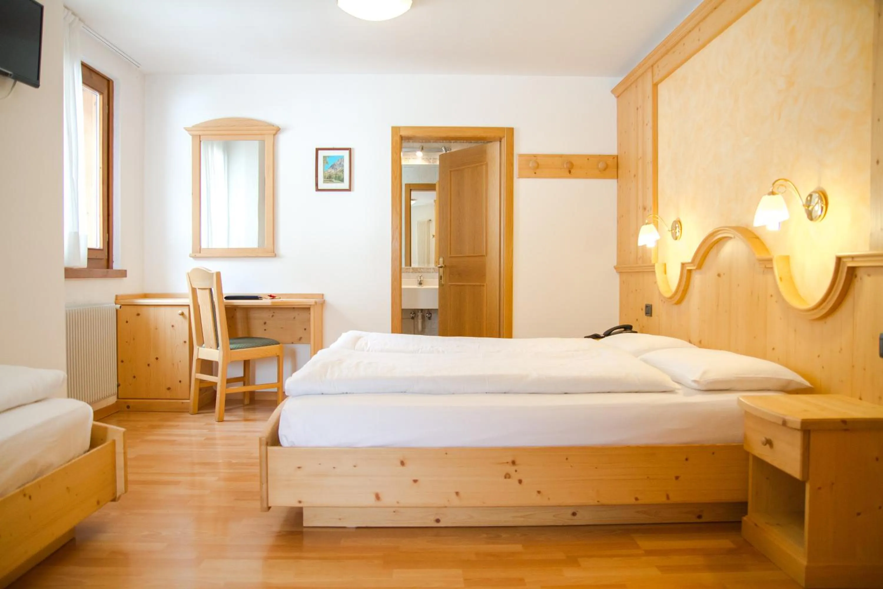 Photo of the whole room, Bed in Hotel Genzianella