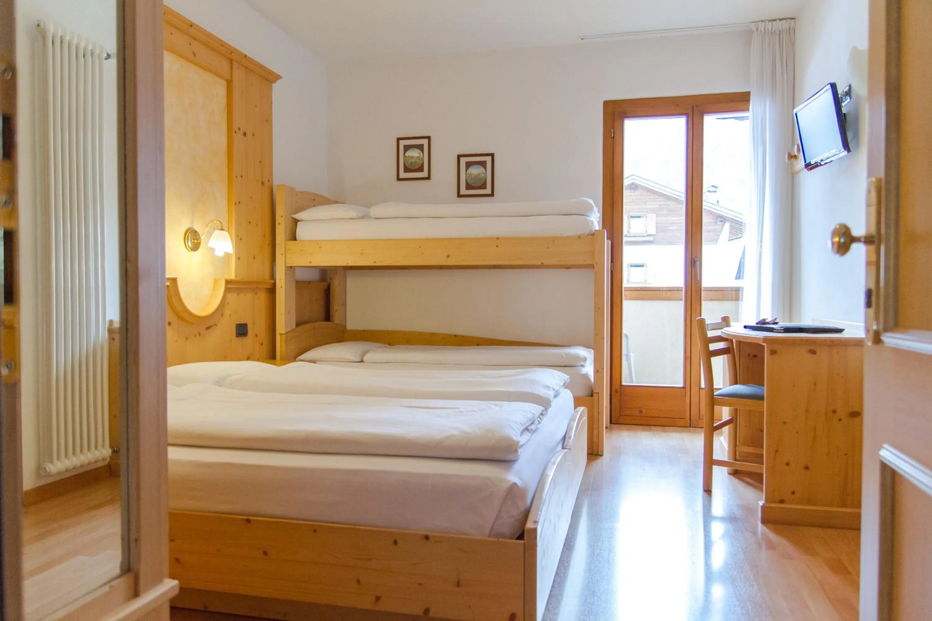 Photo of the whole room, Bed in Hotel Genzianella