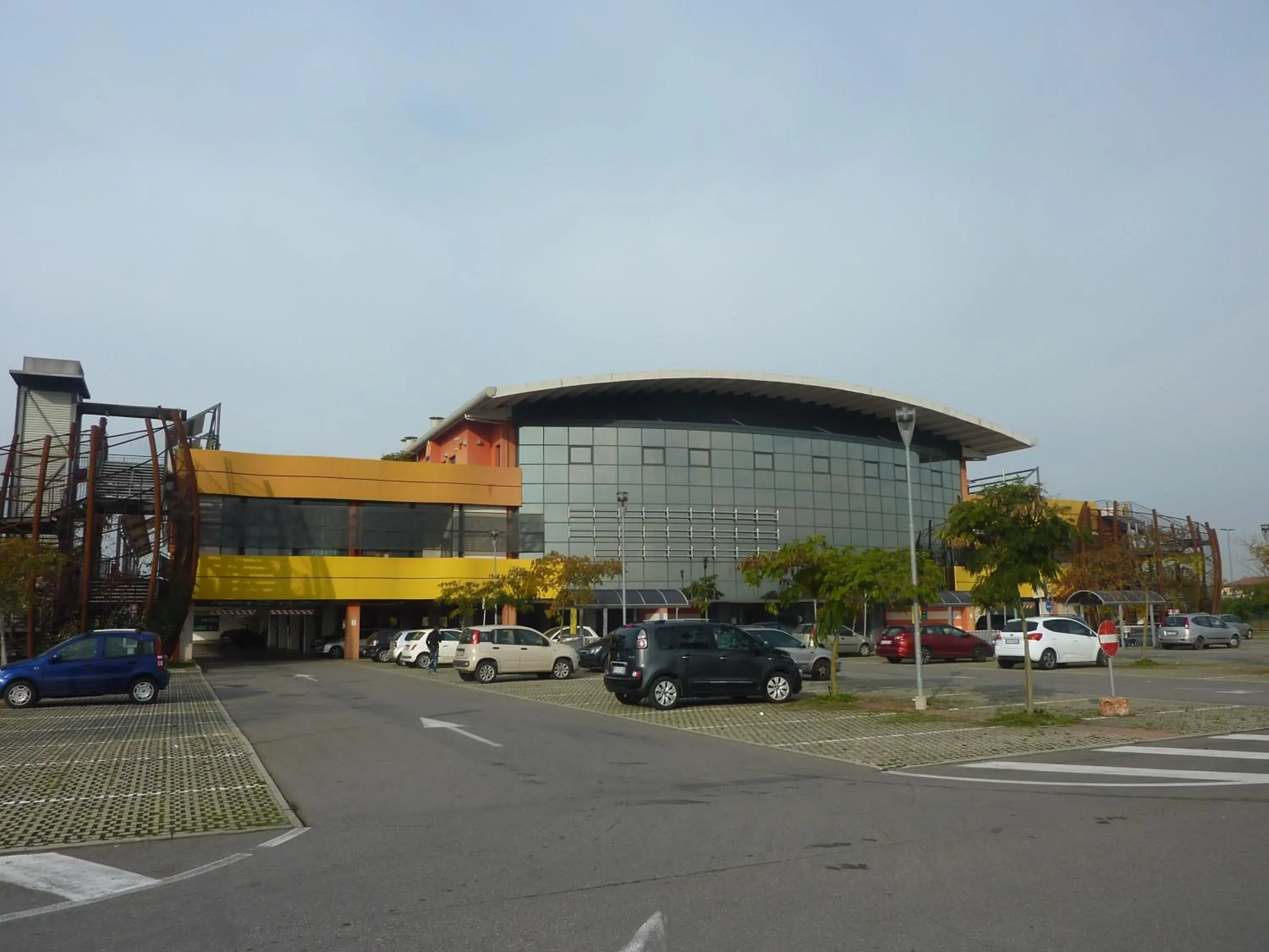 Property building in Hotel Padus Meublè Parma Property building in Hotel Padus Meublè Parma