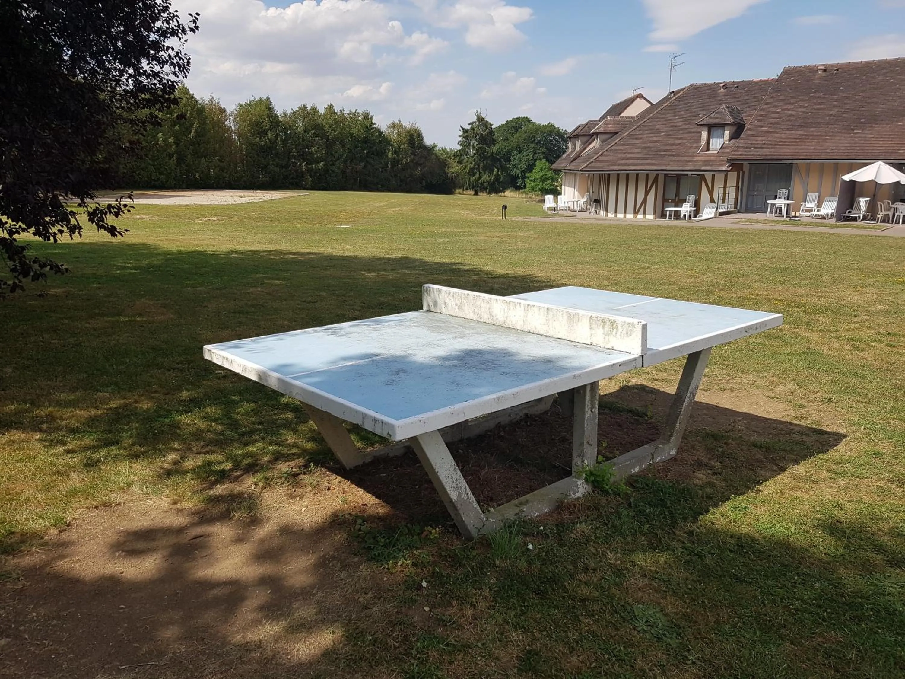 Table tennis in Orient Village