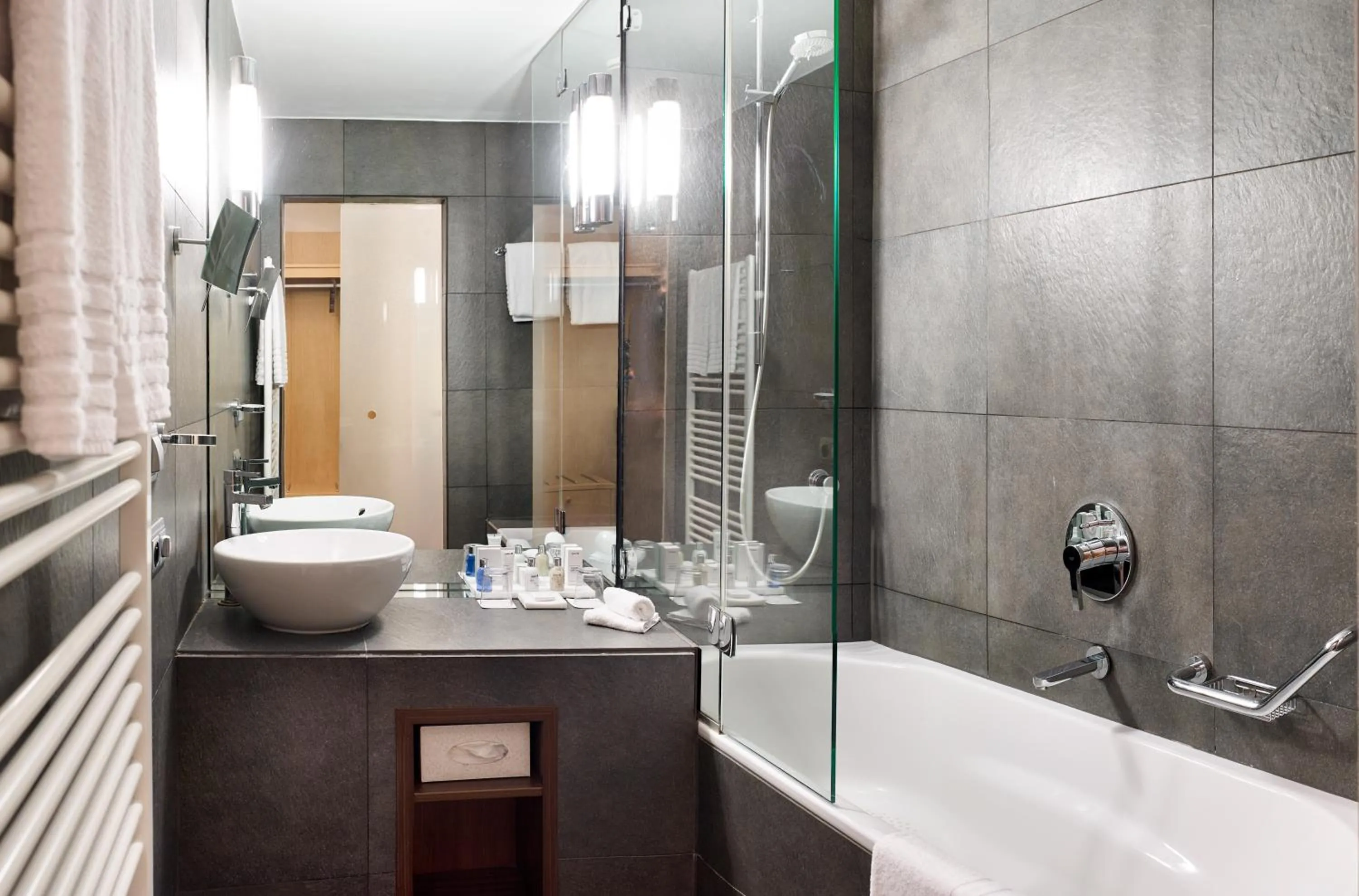 Bathroom in Radisson BLU Balmoral