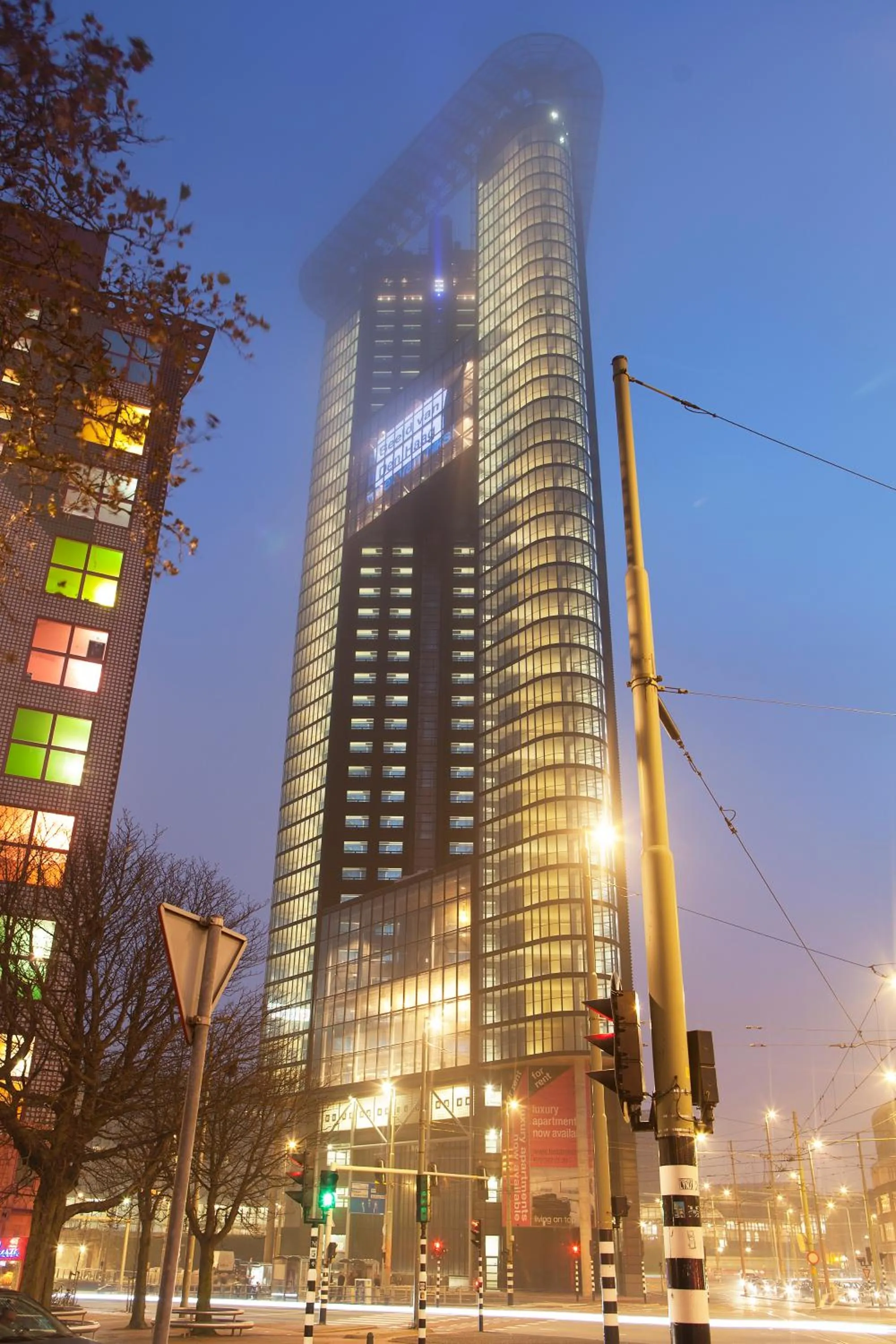 Bird's eye view in The Penthouse At The Hague Tower
