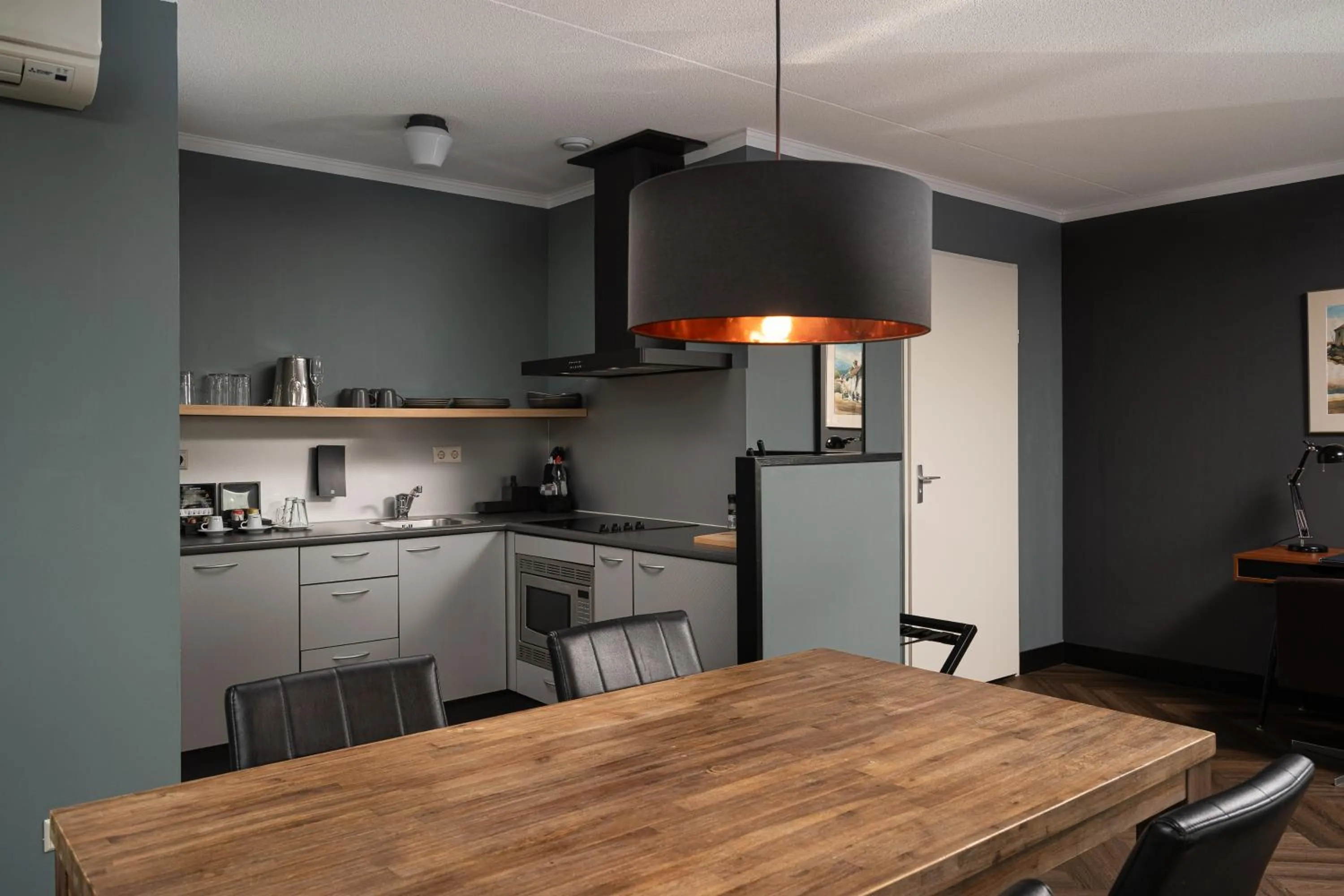 Dining area in The Penthouse At The Hague Tower