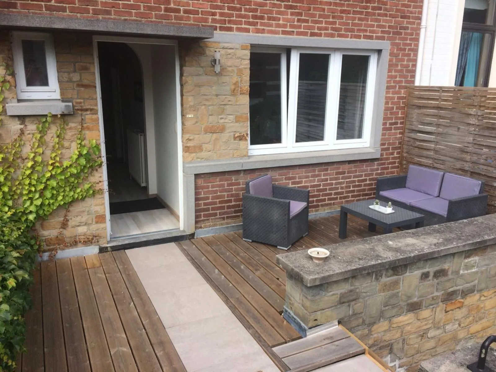 Patio in La Petite Villa