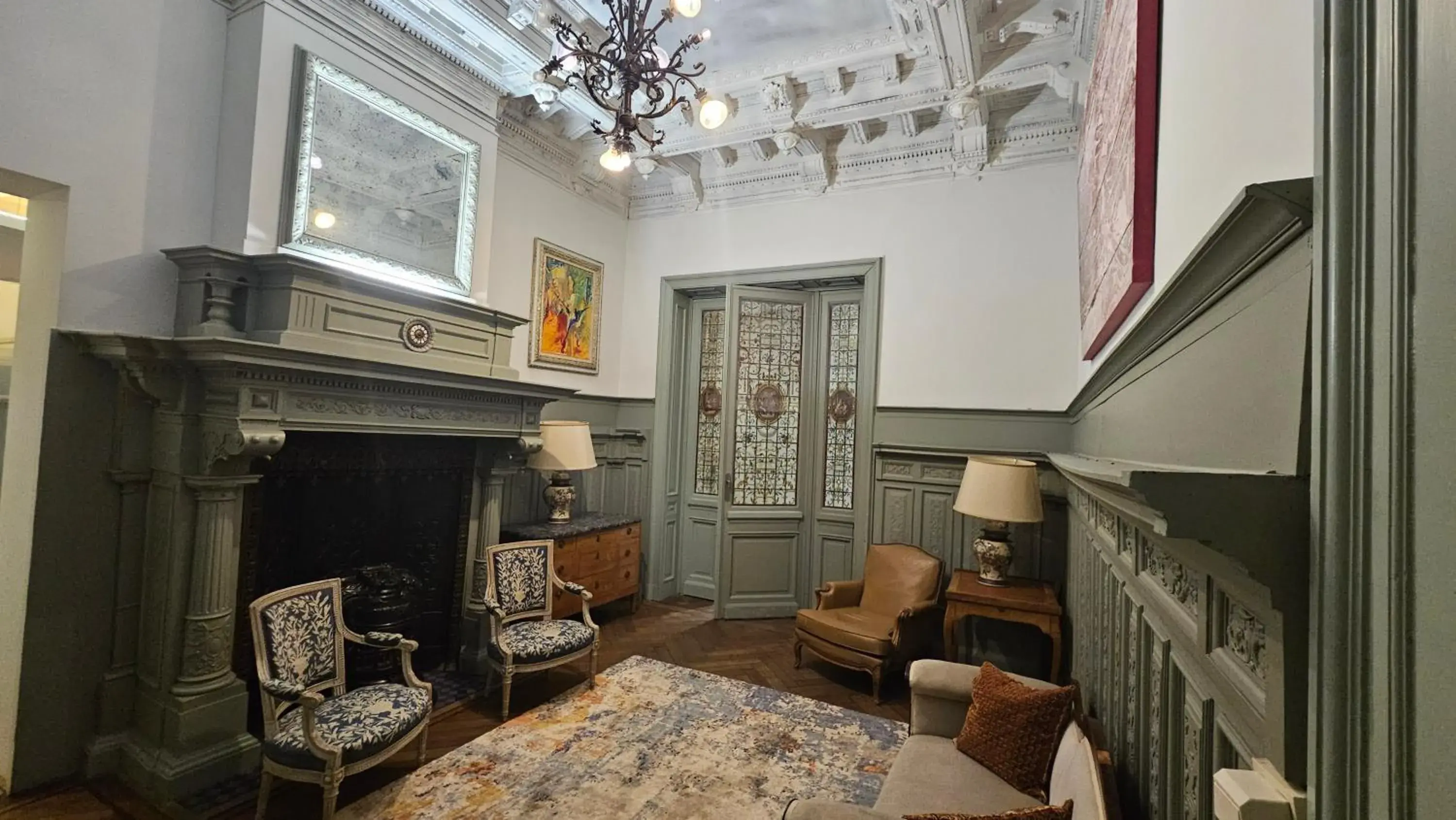 Living room in Hotel Du Congres Living room in Hotel Du Congres