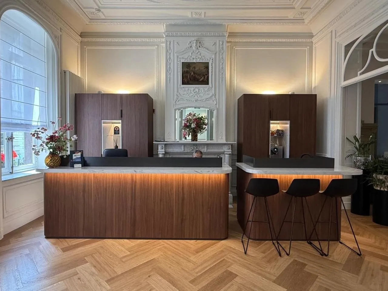 Lobby or reception in Hotel Du Congres