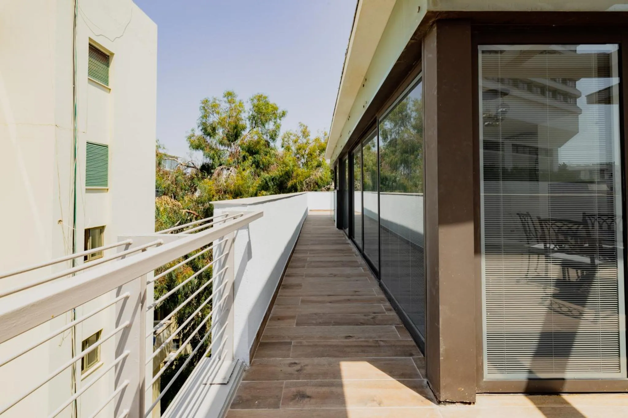 Balcony/Terrace in Ben Yehuda Duplex