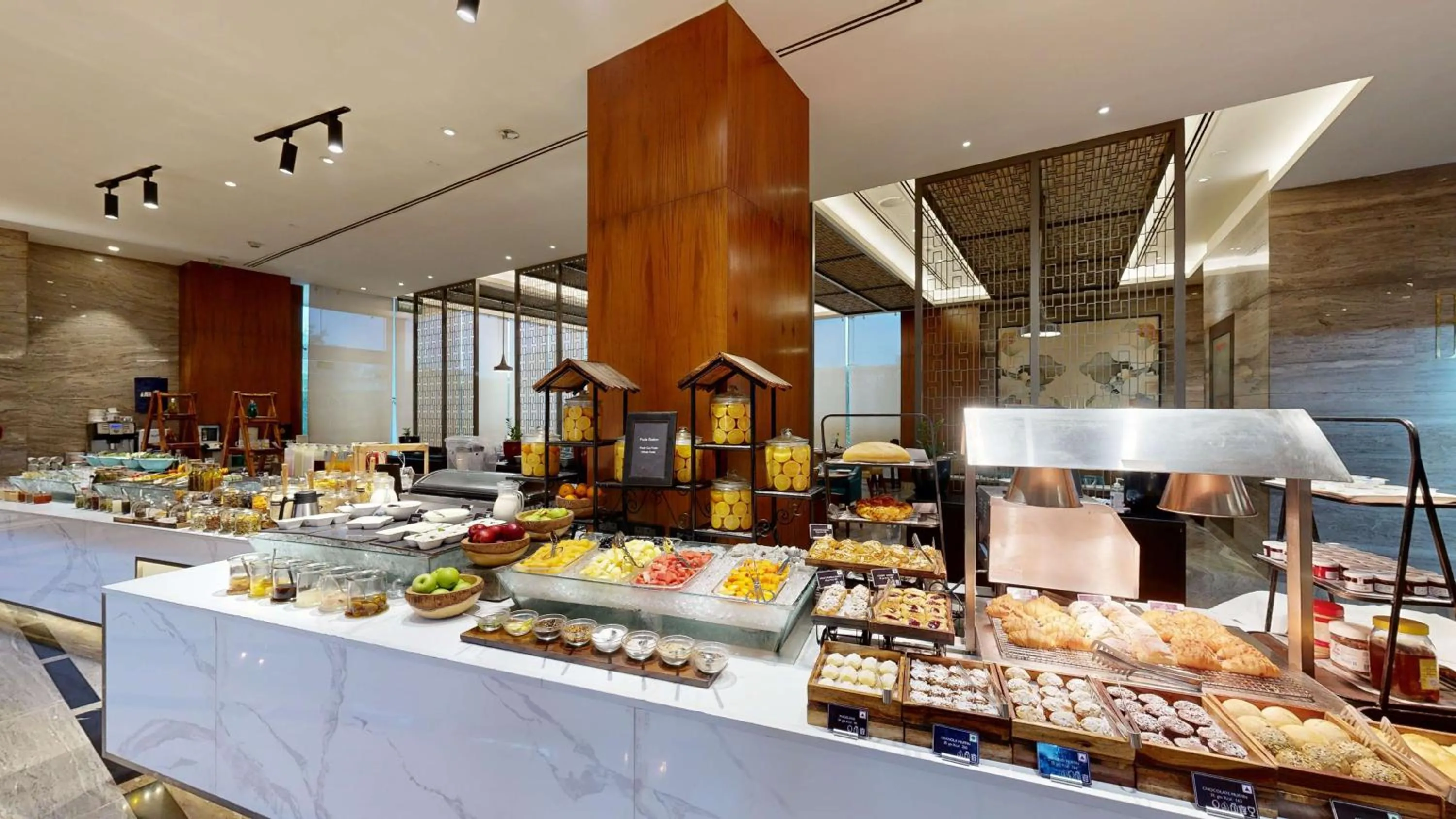 Breakfast in Radisson Blu Faridabad