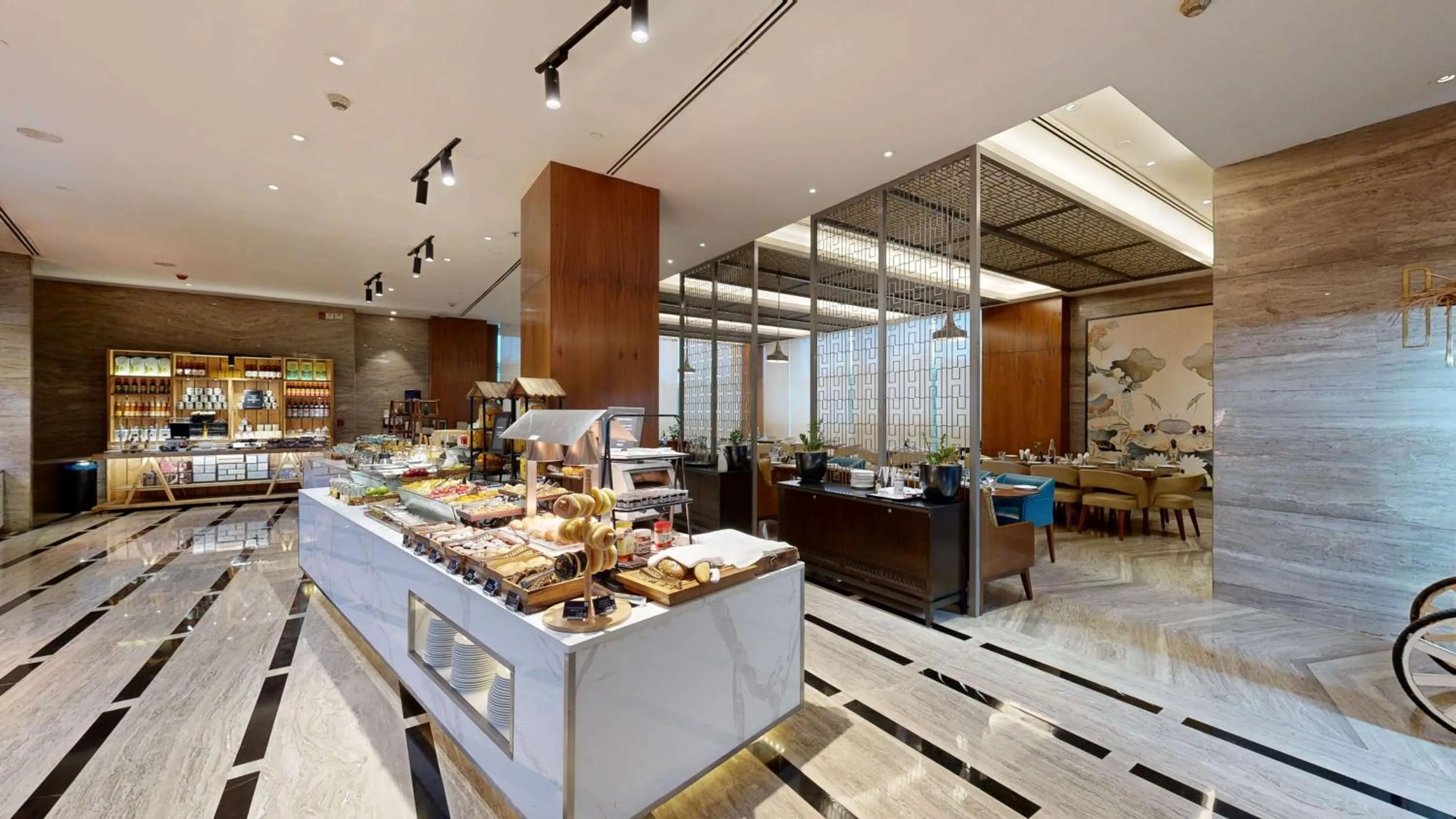 Breakfast in Radisson Blu Faridabad