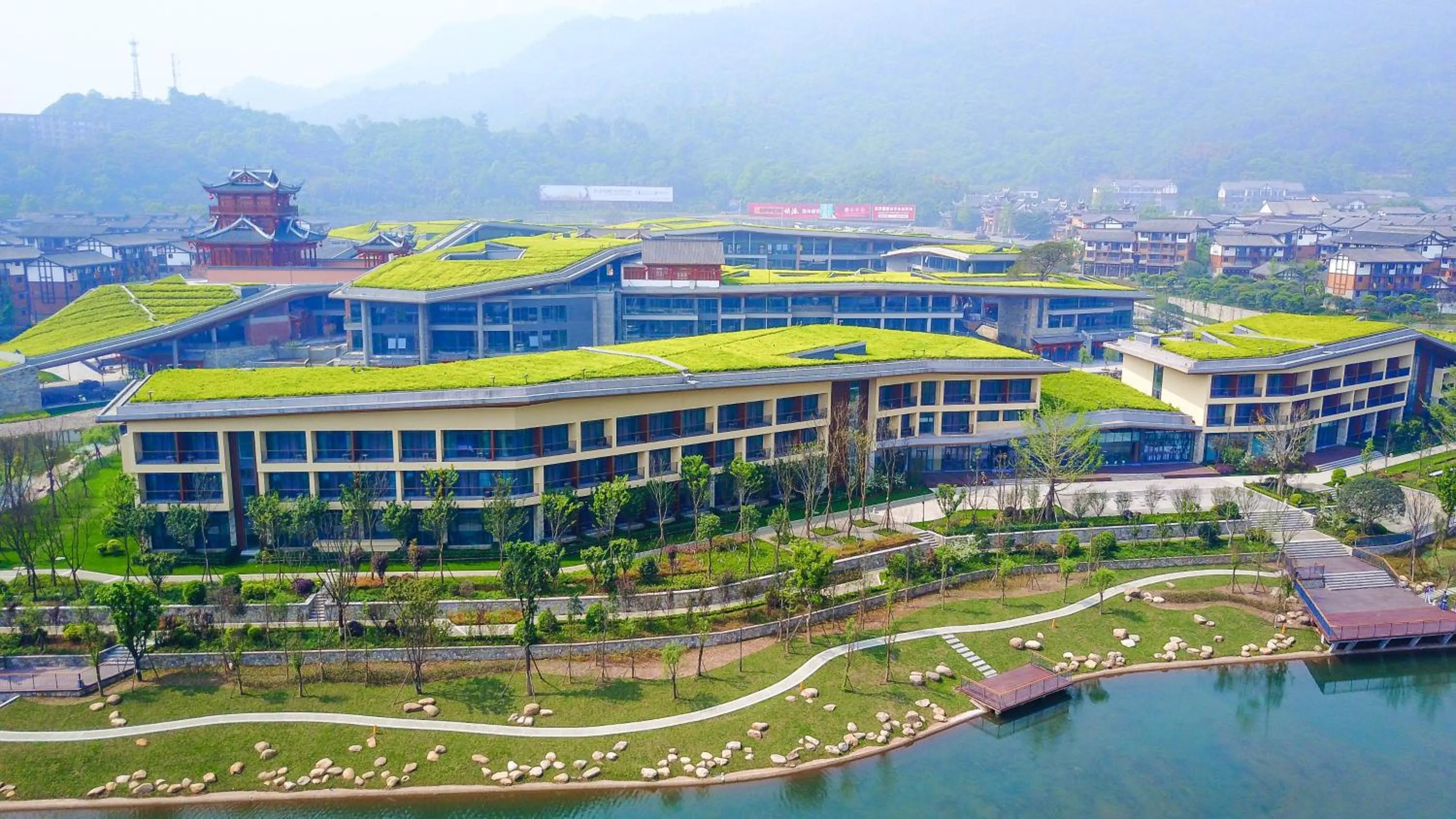 Property building in Holiday Inn Express Emei Mountain, an IHG Hotel