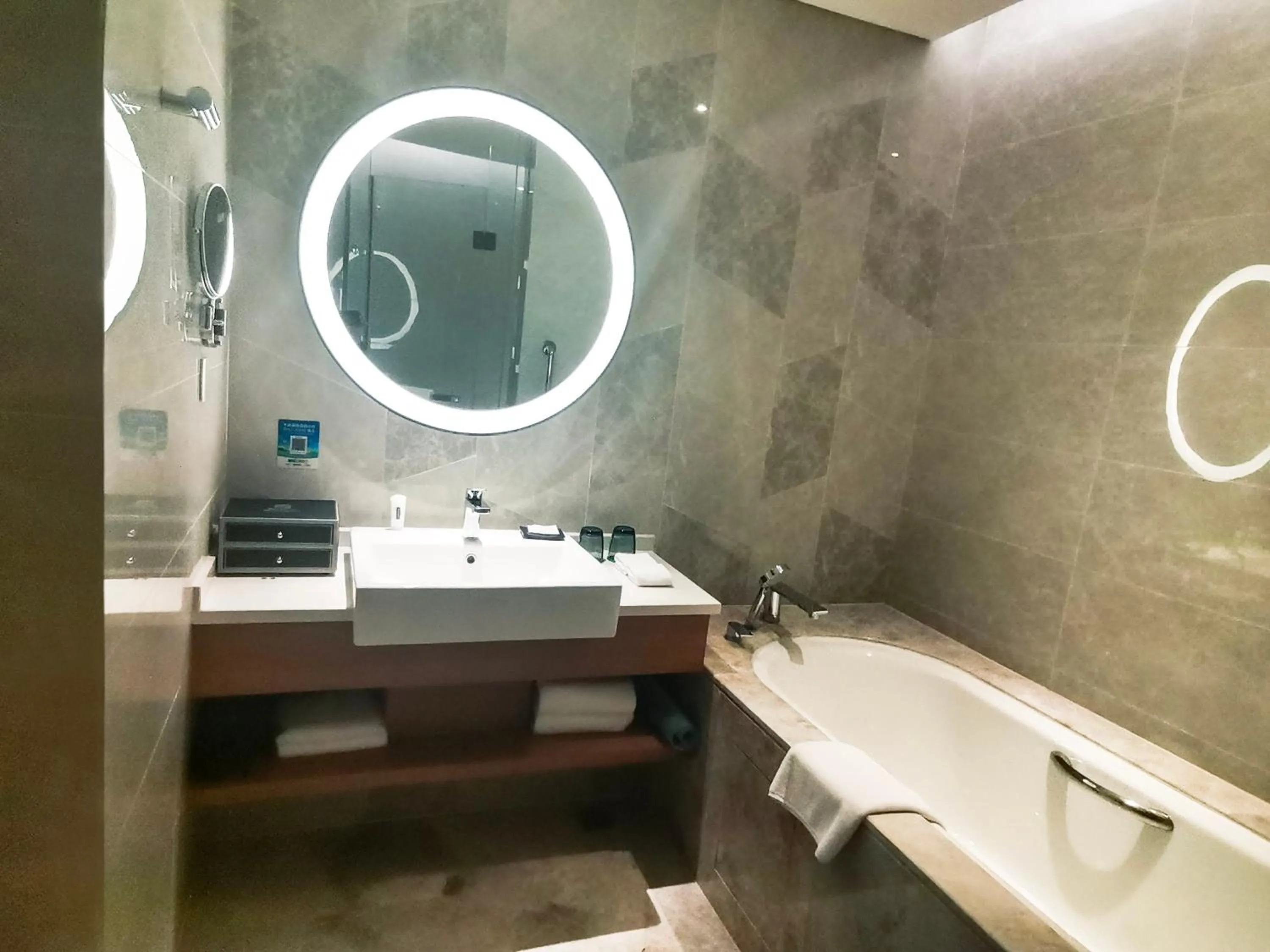 Bathroom in Holiday Inn Chengdu Qinhuang by IHG