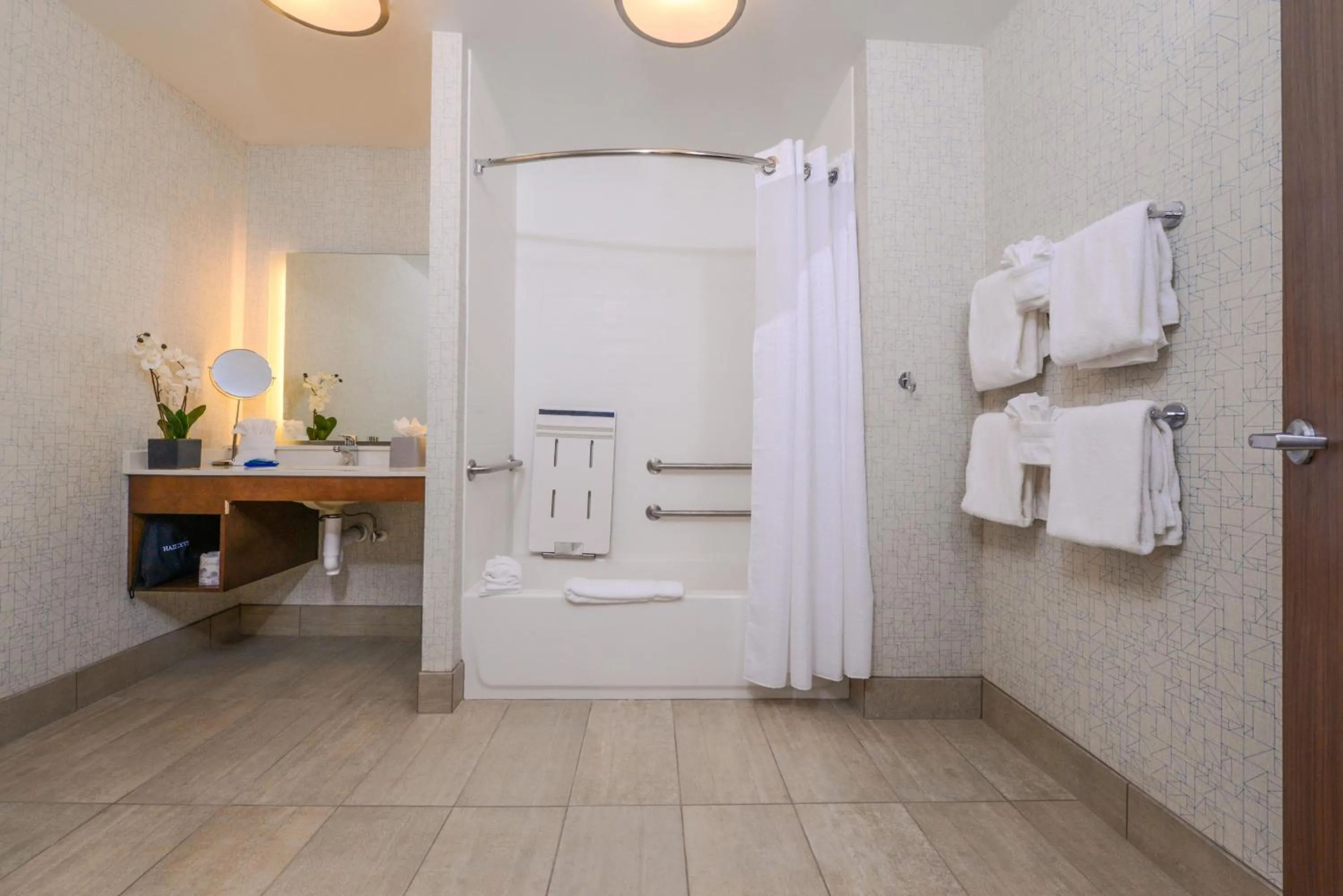 Bathroom in Holiday Inn Express & Suites - St. Petersburg - Madeira Beach by IHG