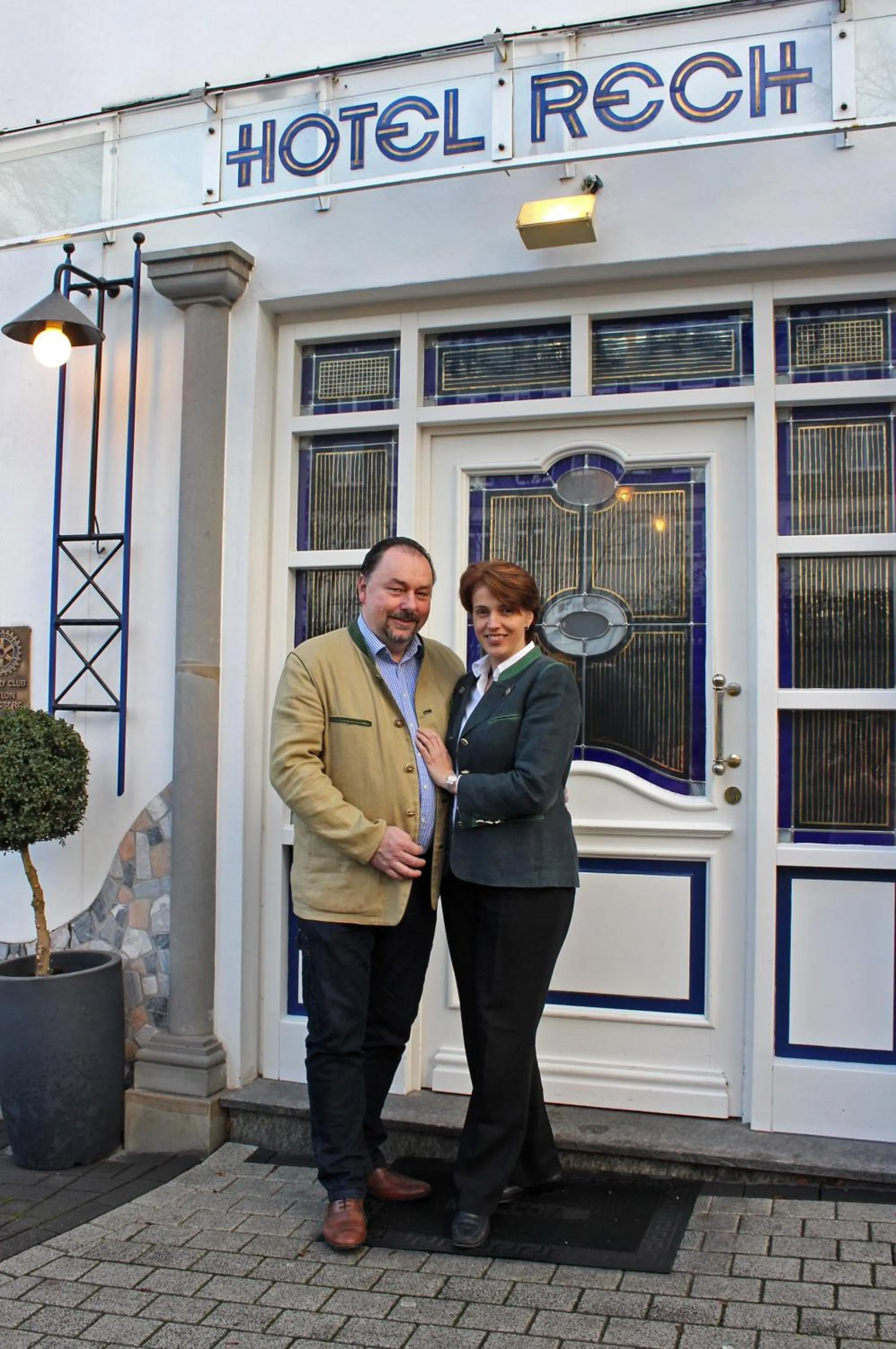 Facade/entrance in Hotel Rech