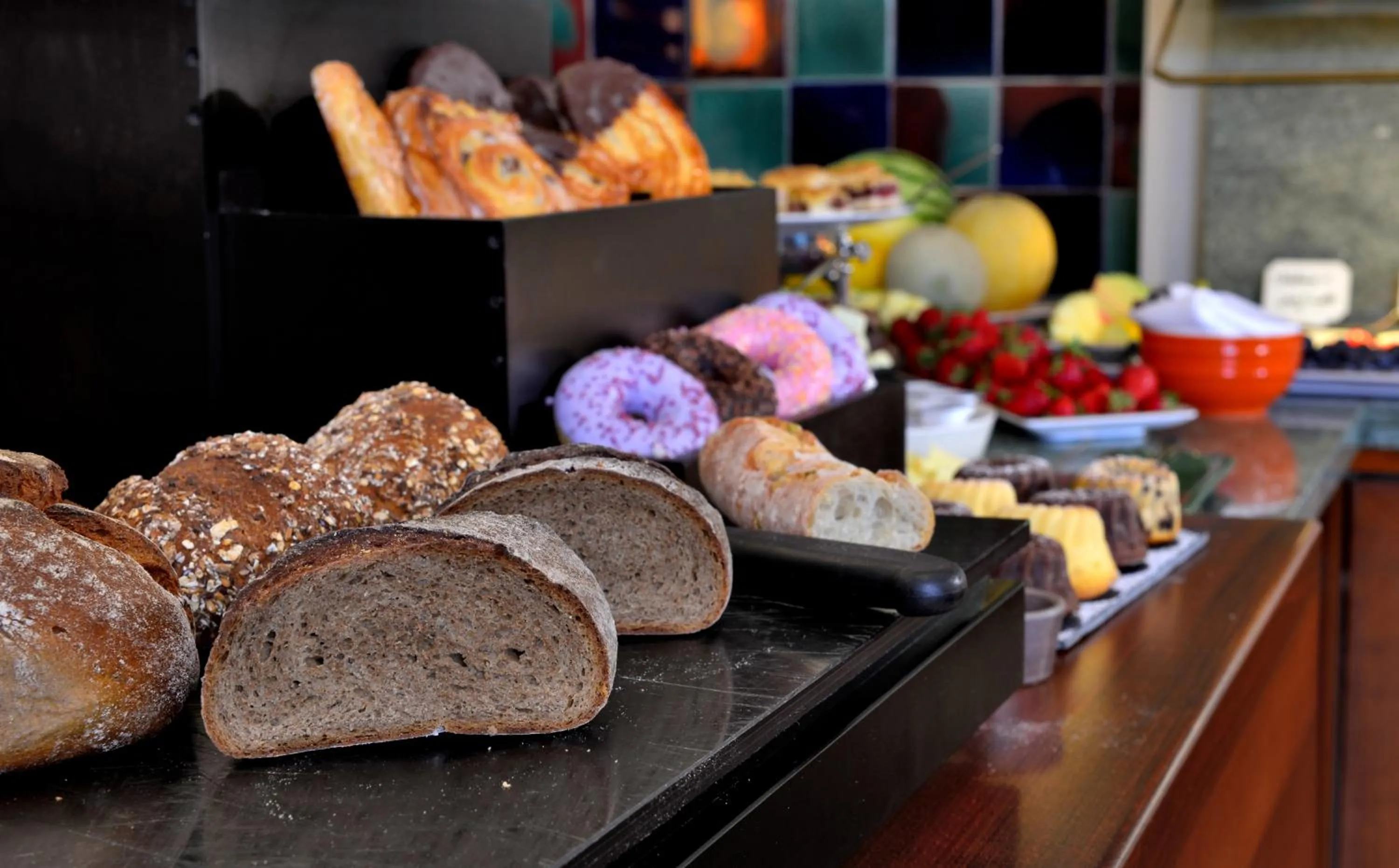 Buffet breakfast in Hotel Rech