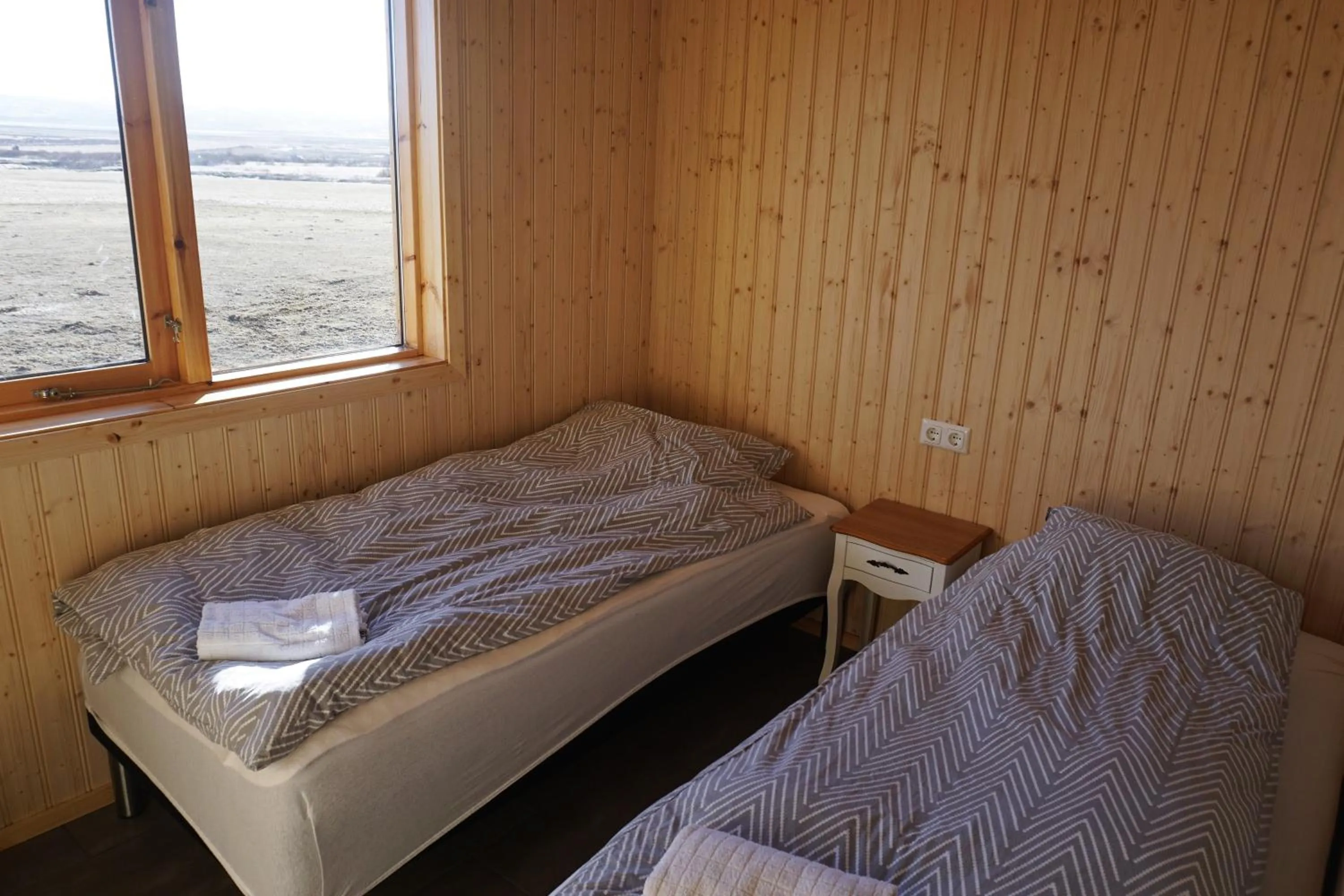 Bed in Middalskot Cottages
