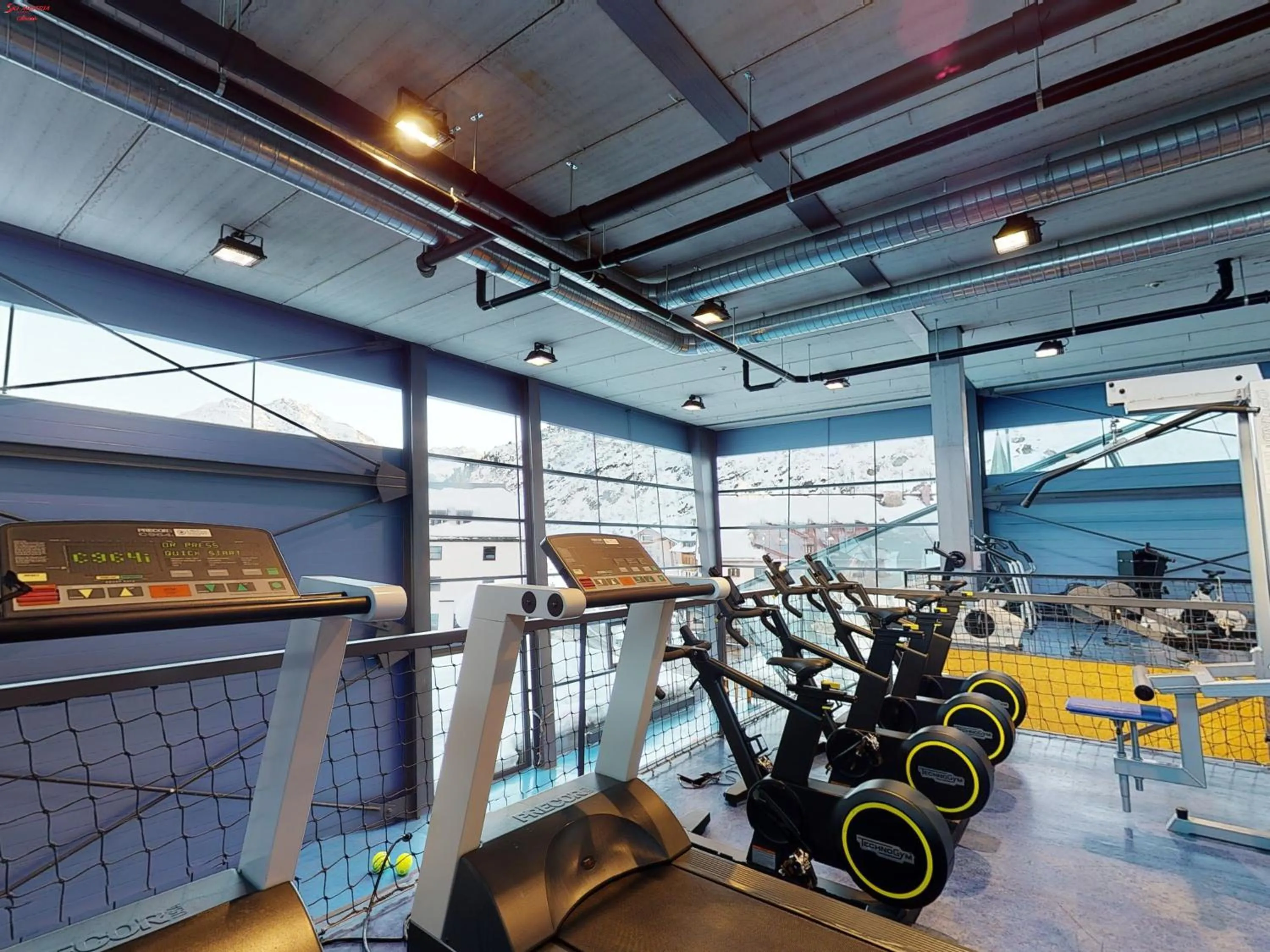 Fitness centre/facilities in Hotel Ski Austria St.Christoph a.A.
