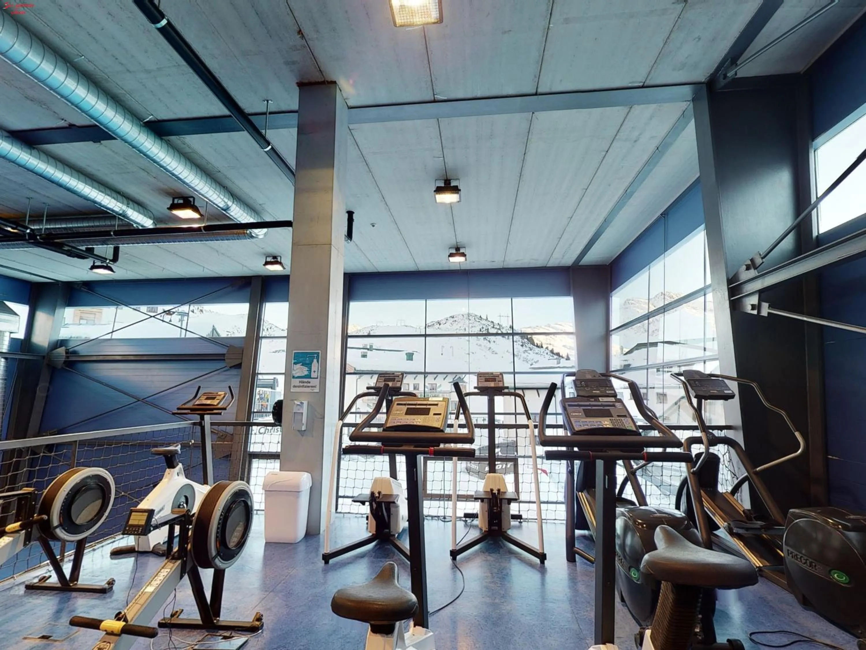 Fitness centre/facilities in Hotel Ski Austria St.Christoph a.A.