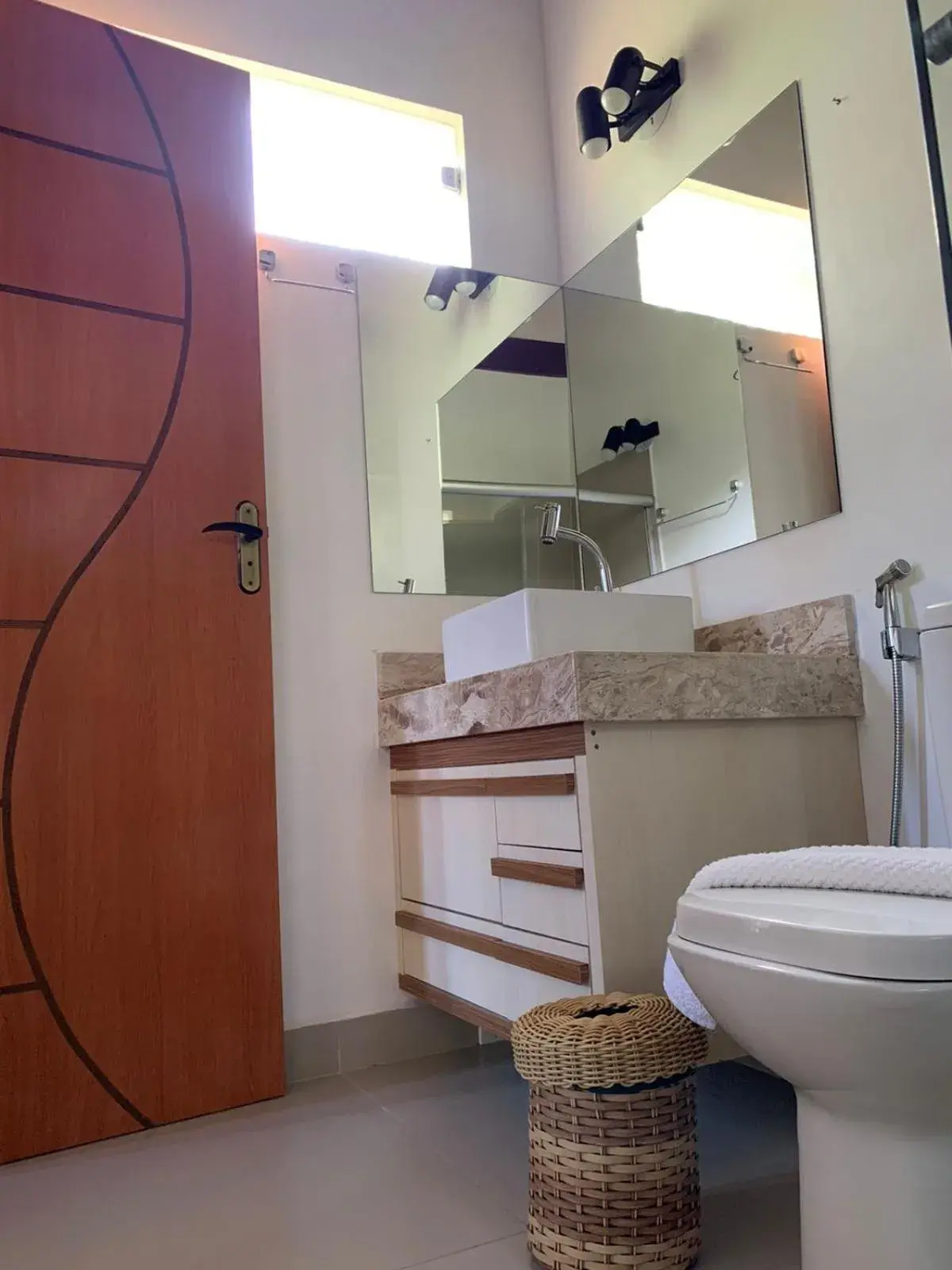Deluxe Double Room with Balcony in Pousada Agua de Coco Deluxe Double Room with Balcony in Pousada Agua de Coco