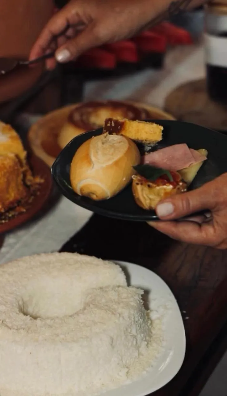 Breakfast in Pousada Agua de Coco