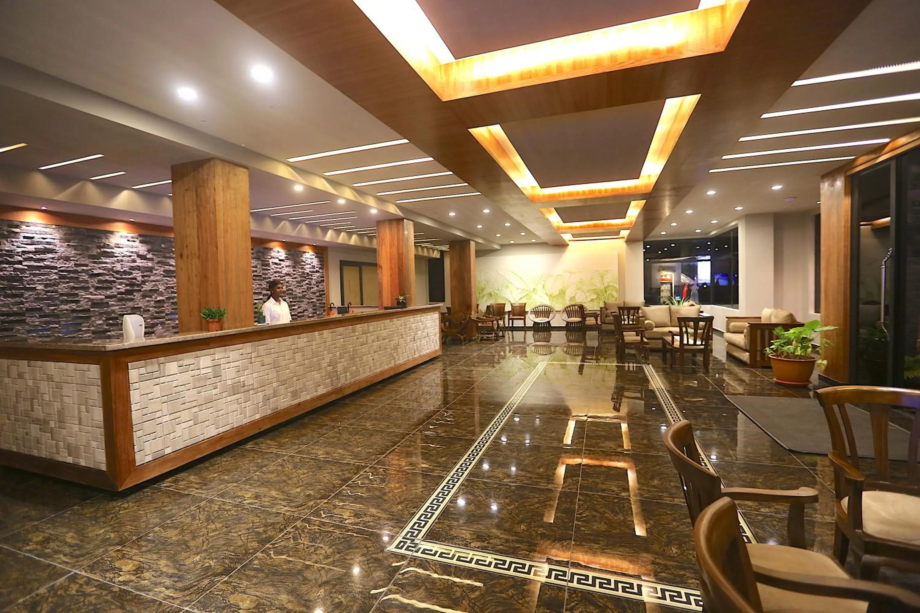 Communal lounge/ TV room in Kaani Grand Seaview