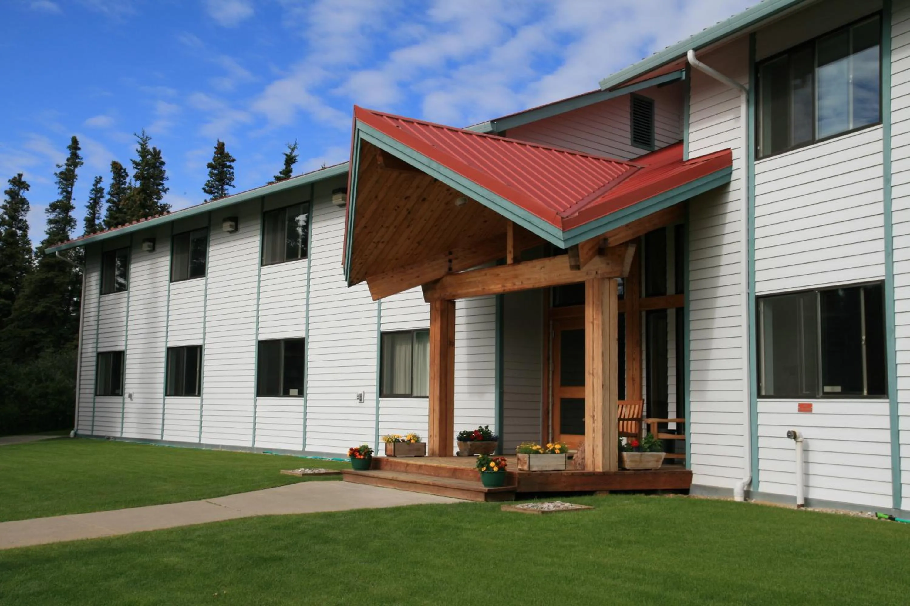 Lobby or reception in Aurora Denali Lodge