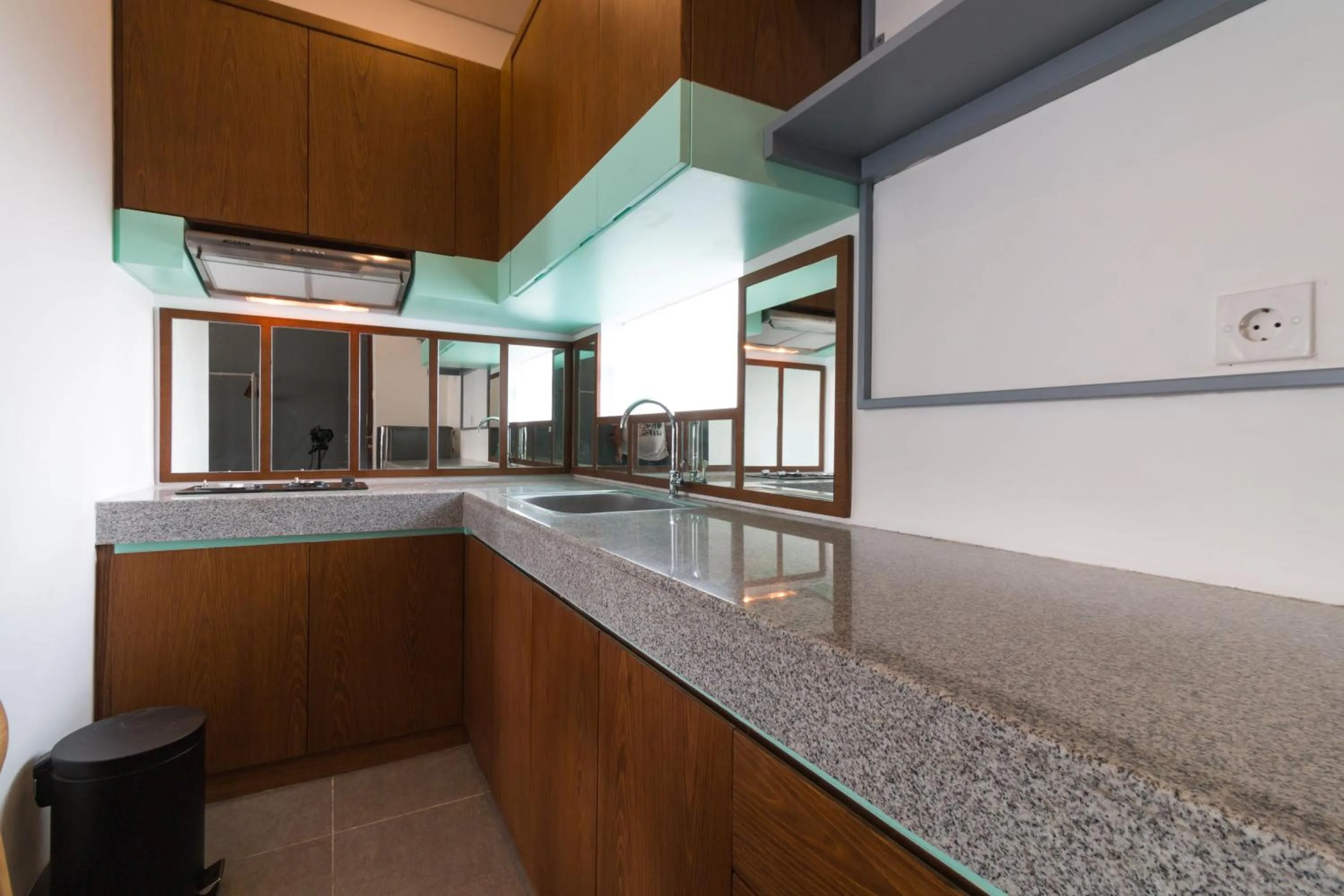 Kitchen or kitchenette in Sanur Art Villas