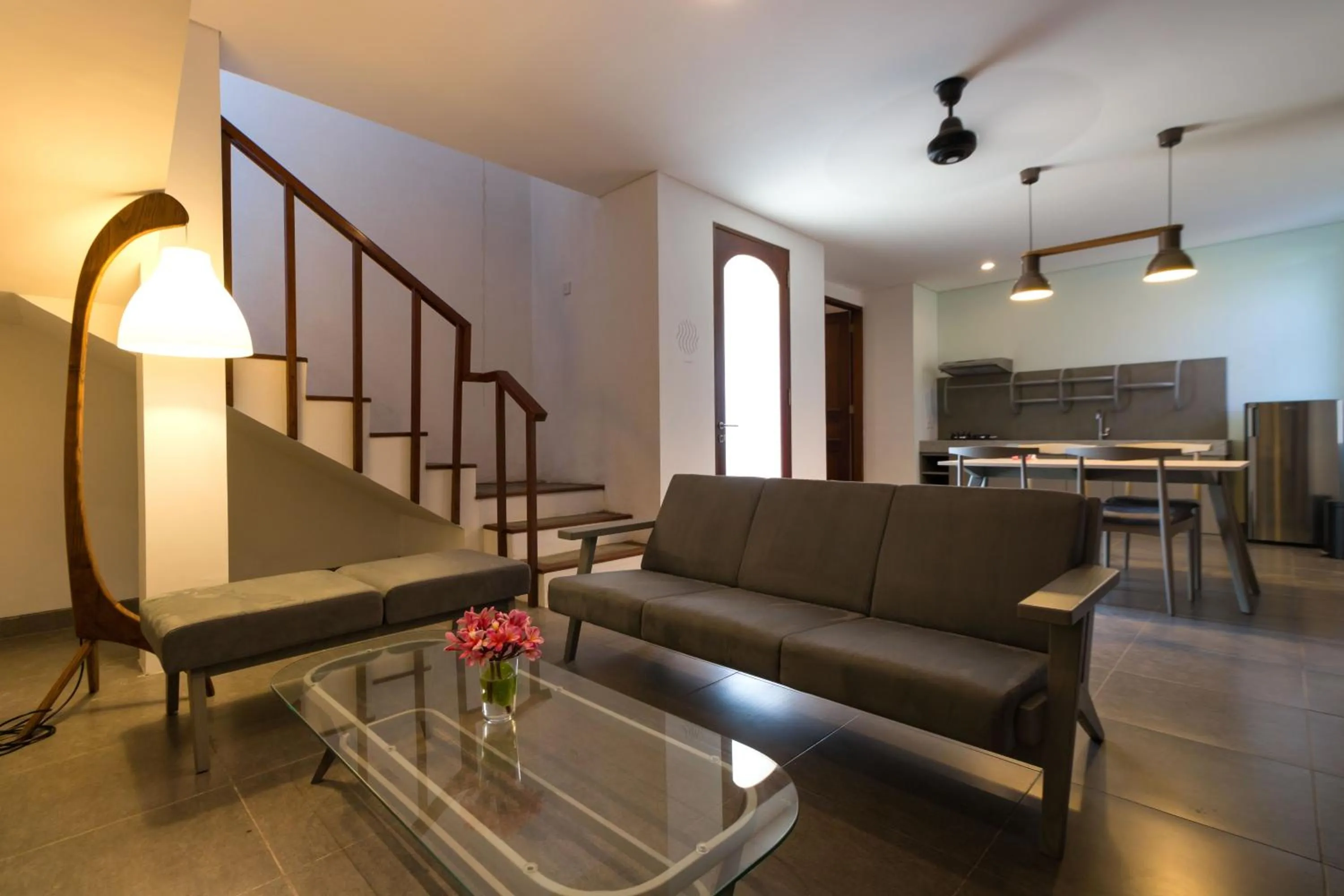 Living room in Sanur Art Villas