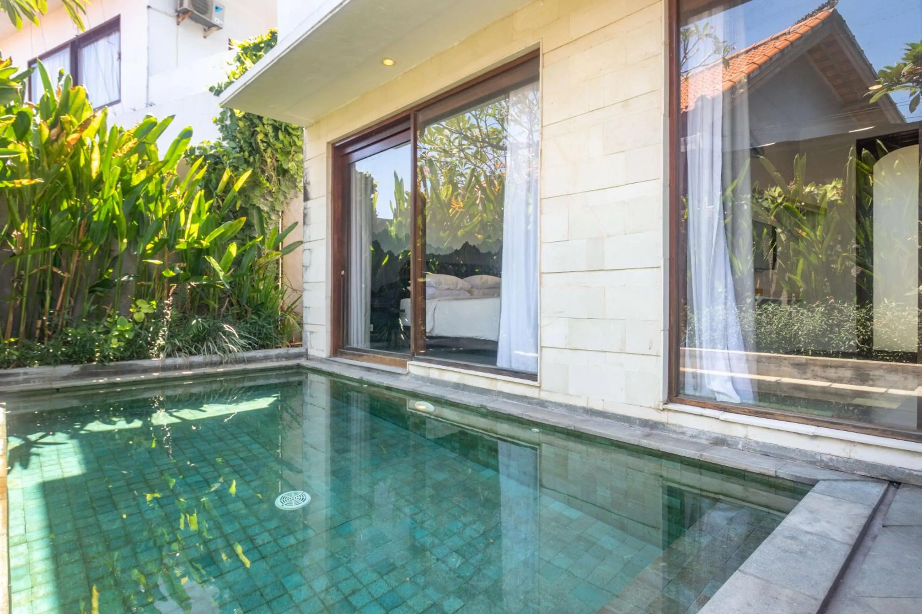 Pool view in Sanur Art Villas