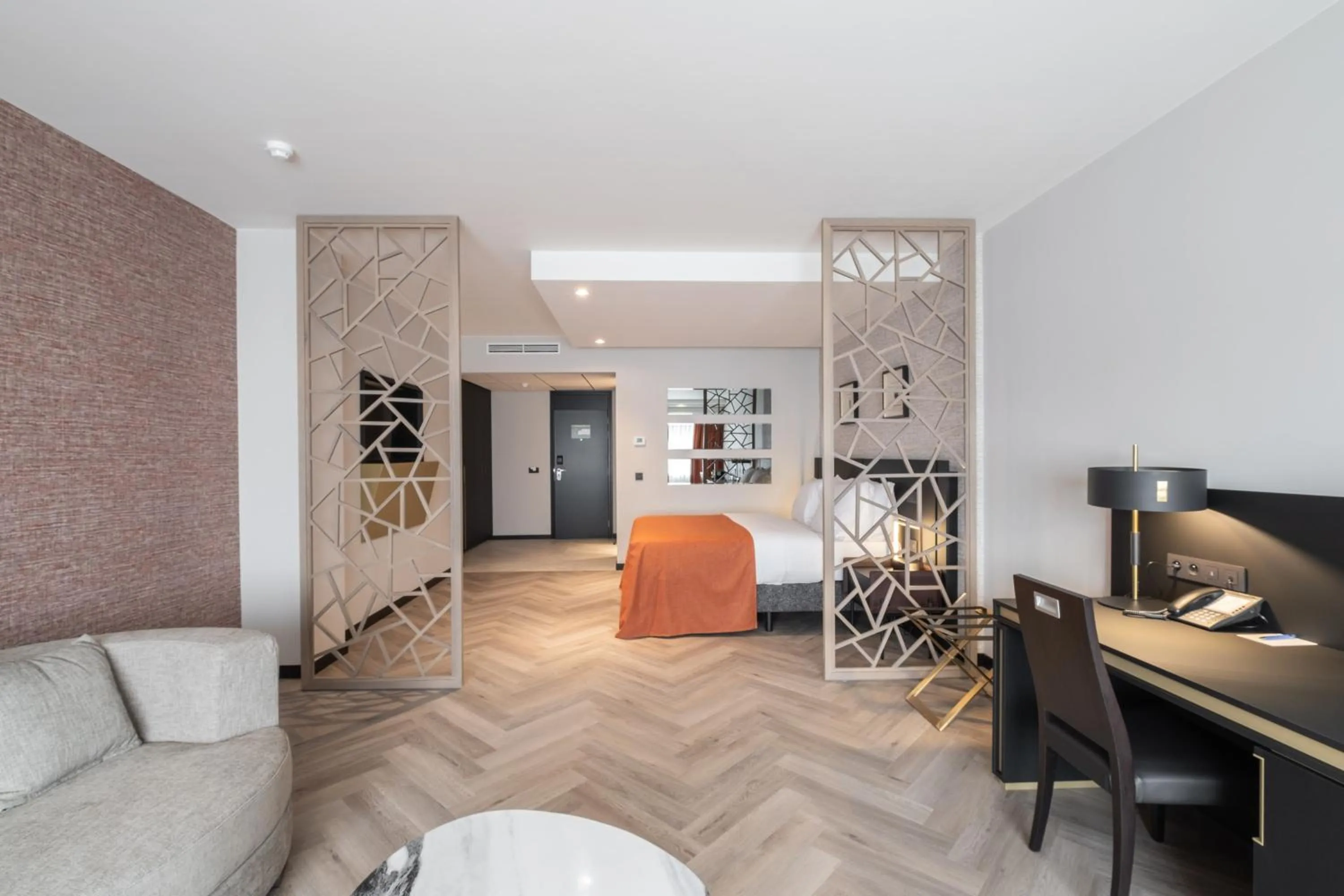 Seating area in Hyllit Hotel