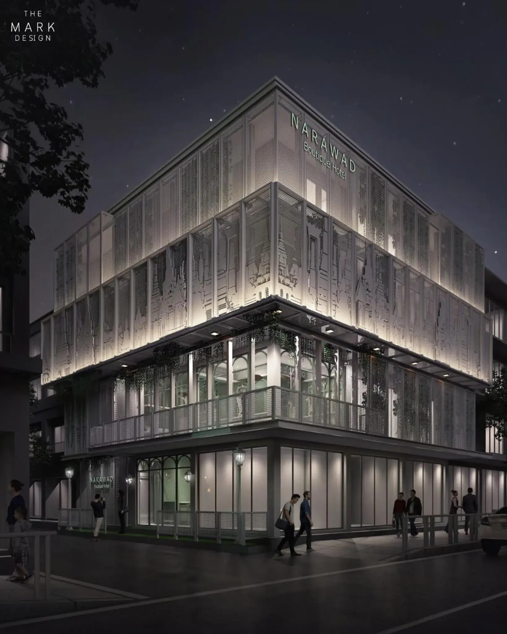 Property building in Narawad Boutique Hotel Property building in Narawad Boutique Hotel