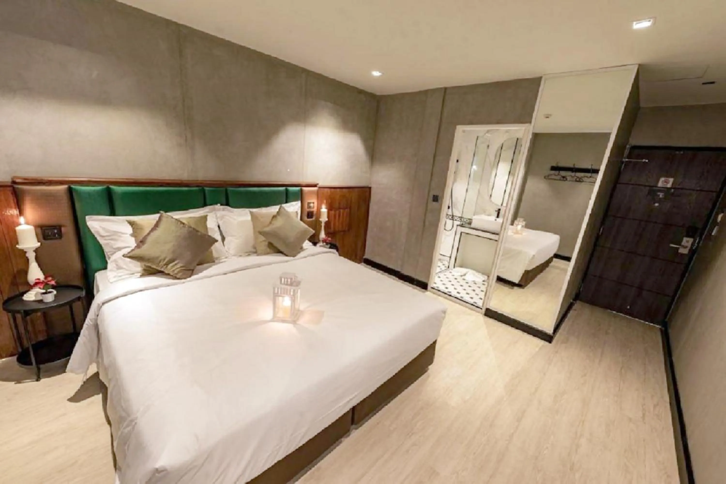 Bed in Narawad Boutique Hotel