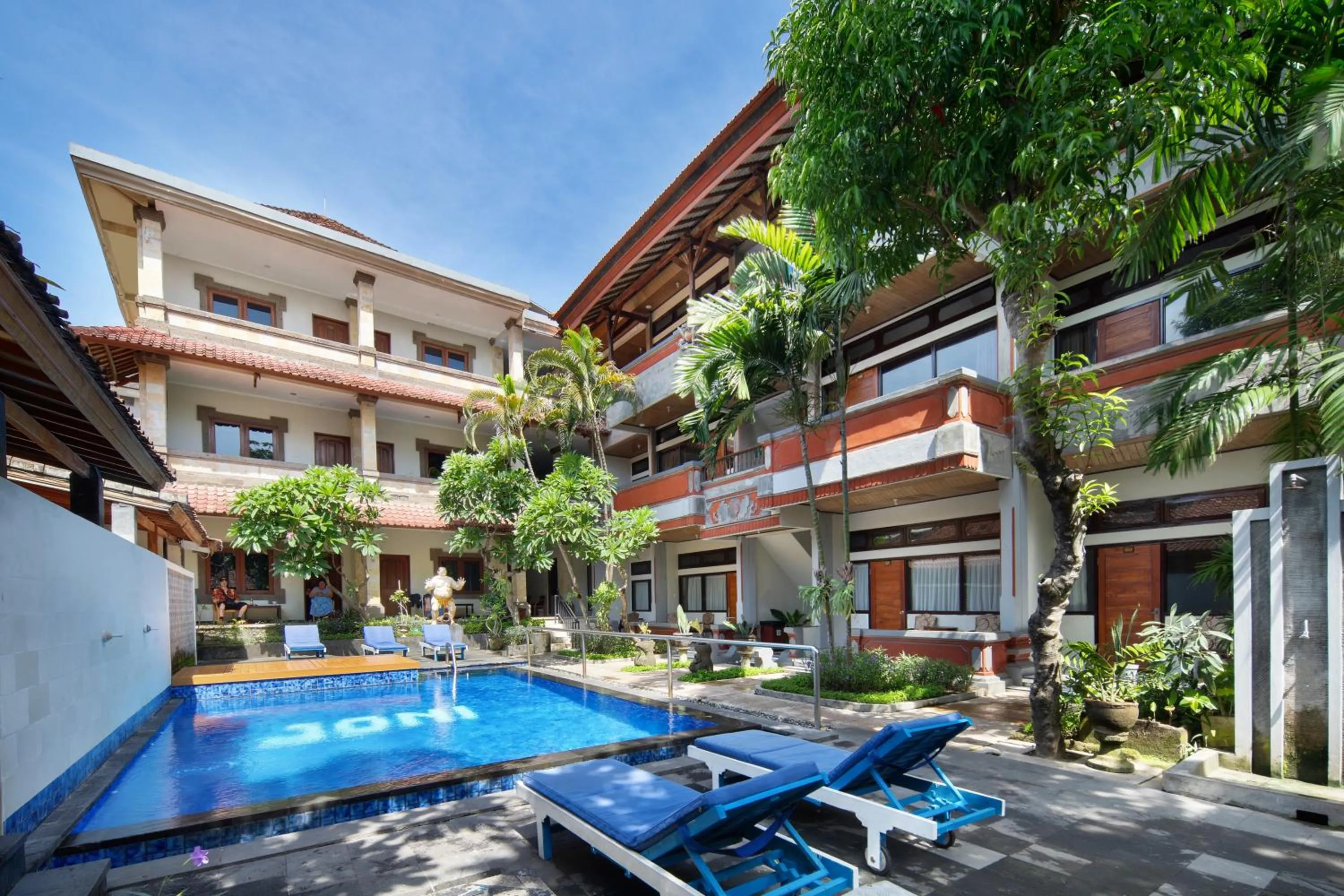 Swimming pool in Legian Village Beach Resort - CHSE Certified