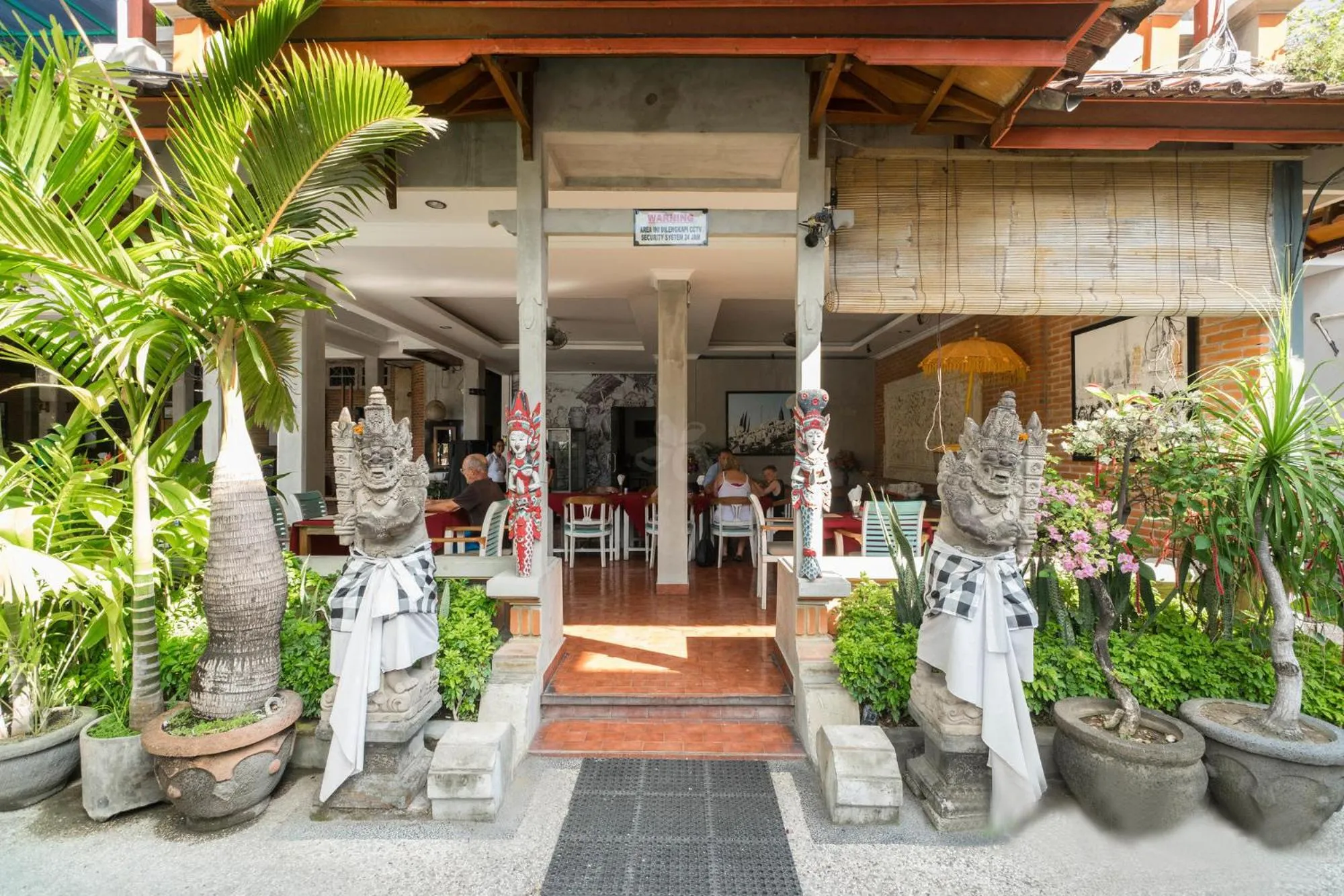 Facade/entrance in Legian Village Beach Resort - CHSE Certified