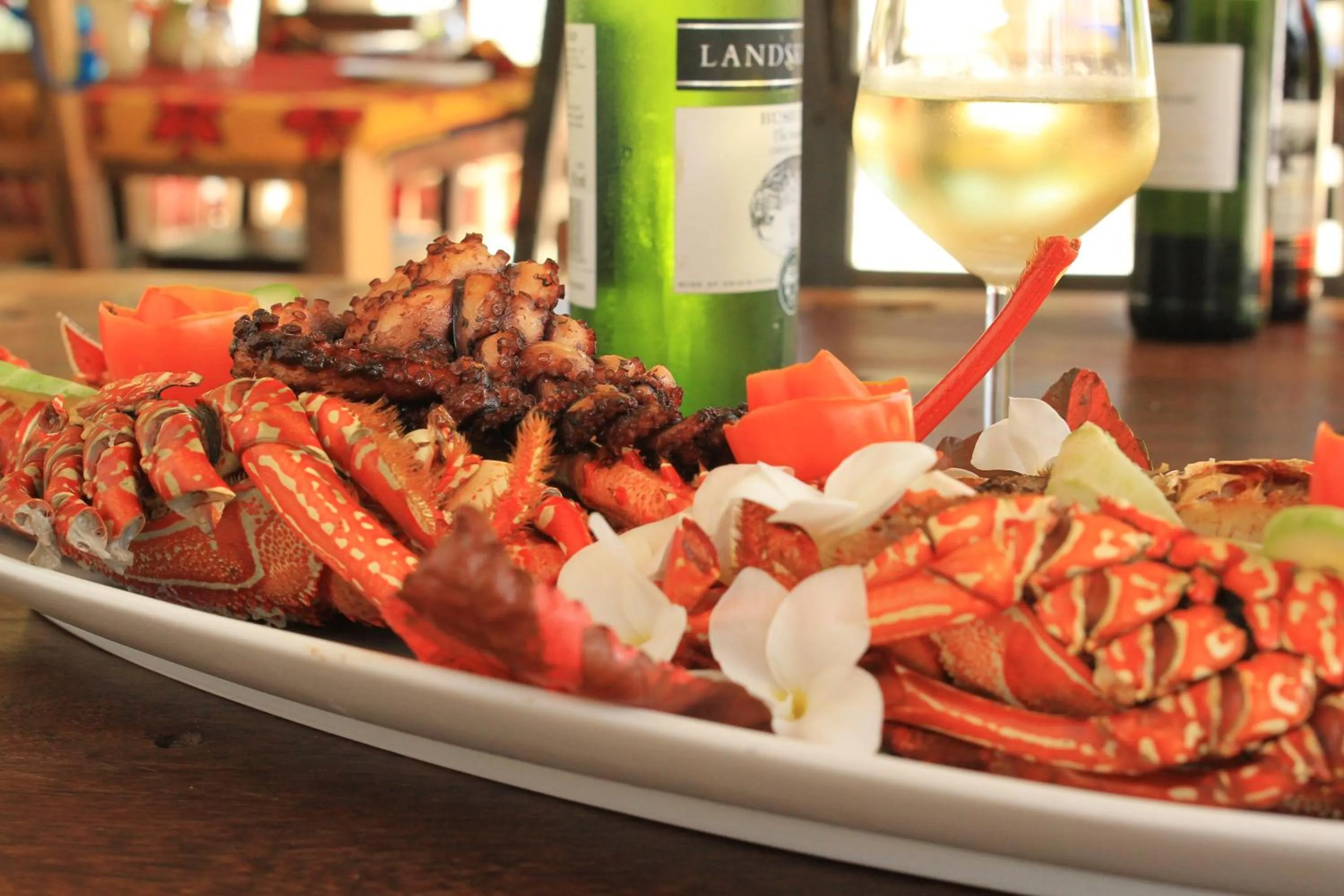 Food close-up in Ujamaa Beach Resort