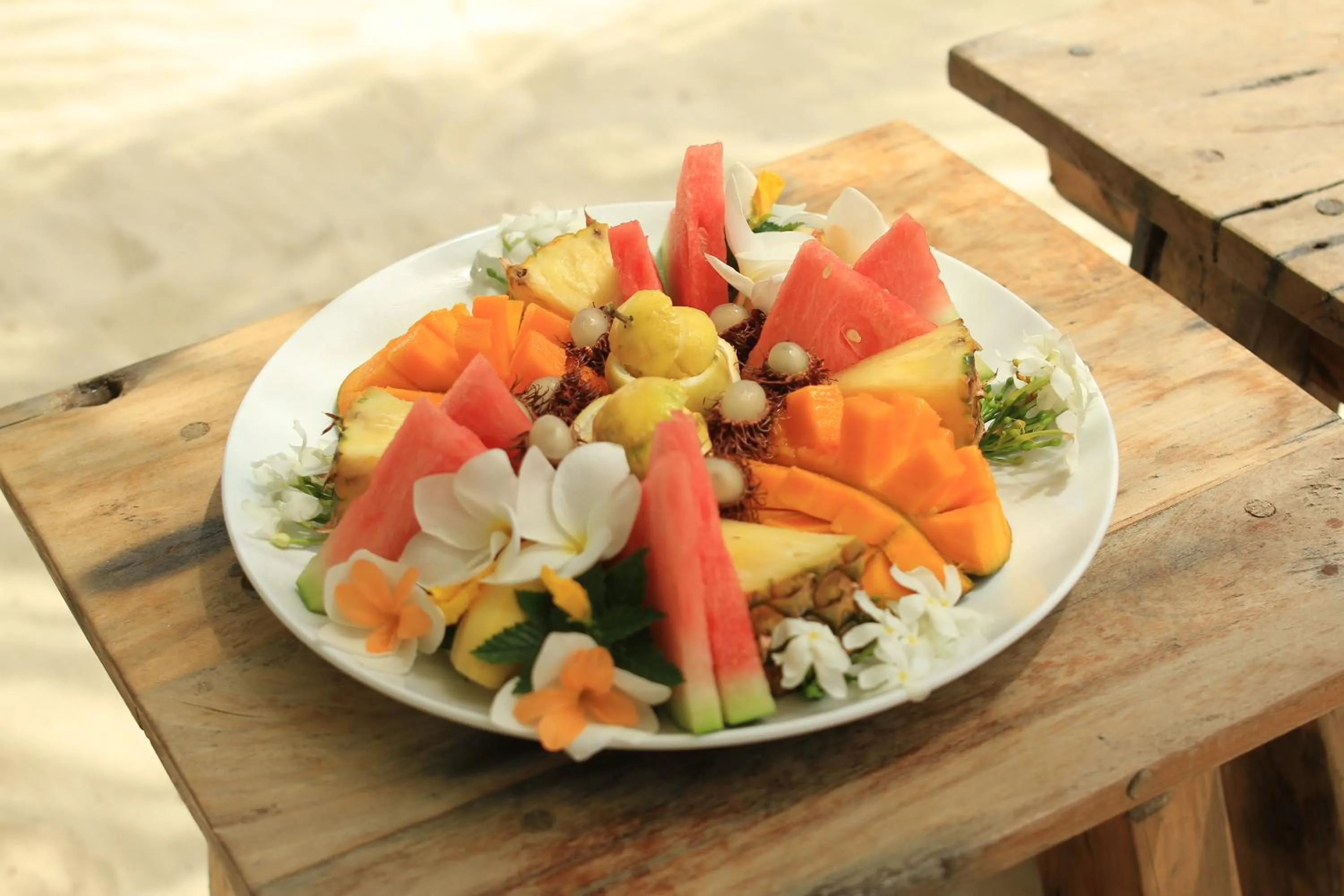 Food close-up in Ujamaa Beach Resort