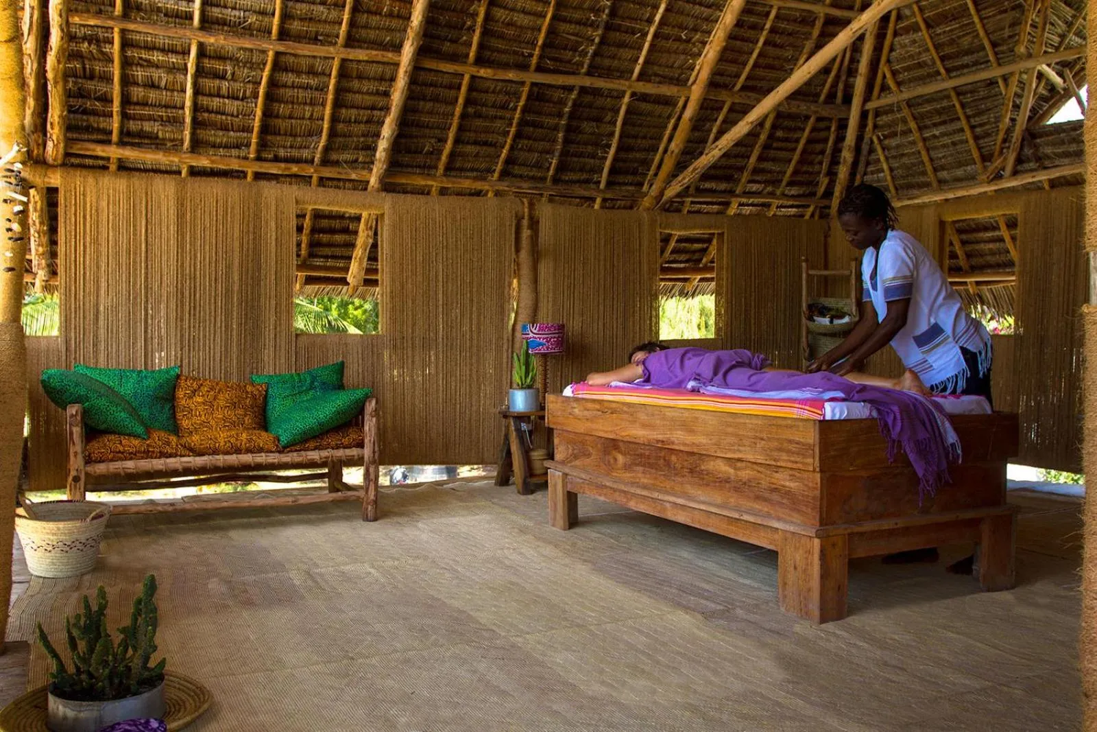 Spa and wellness centre/facilities in Ujamaa Beach Resort