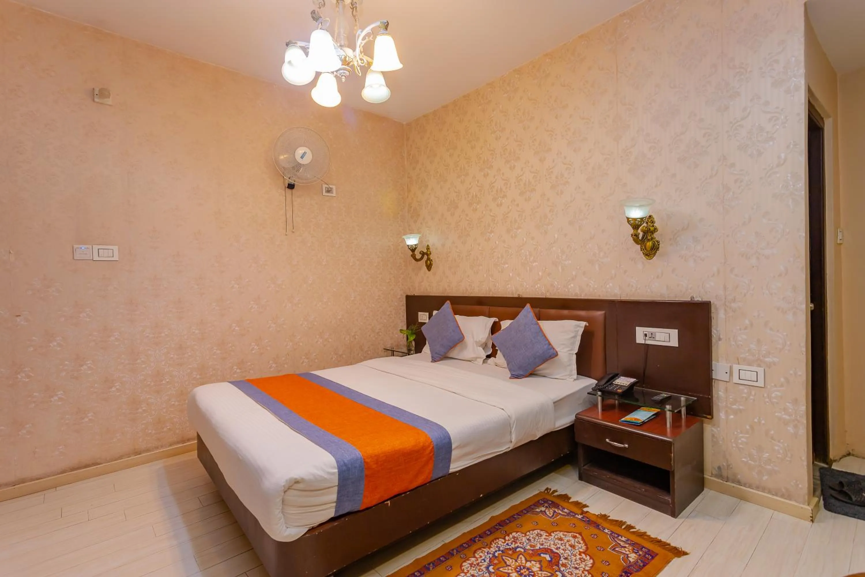 Bed in Hotel Royal Kathmandu