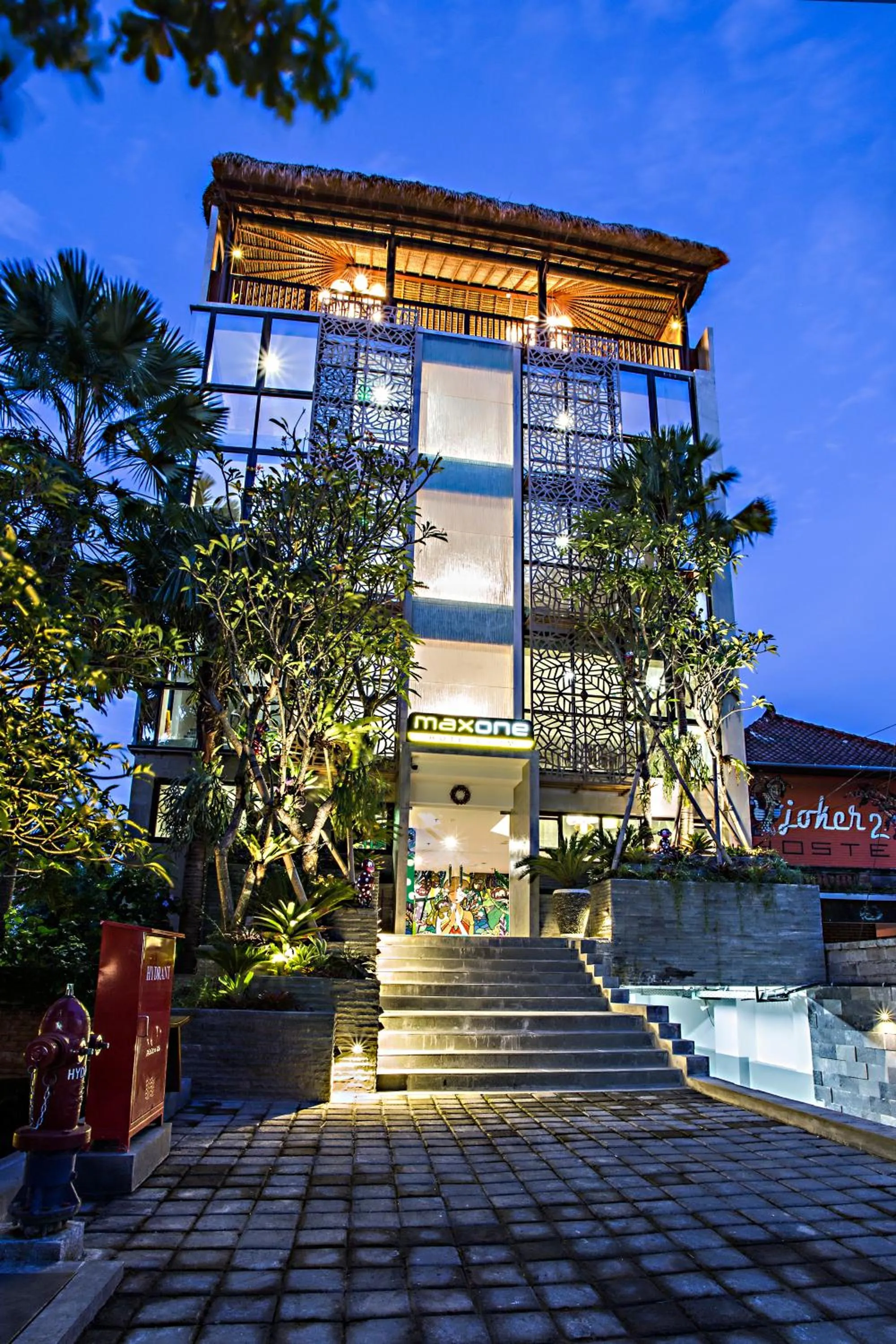 Property building in MaxOneHotels at Ubud - CHSE Certified