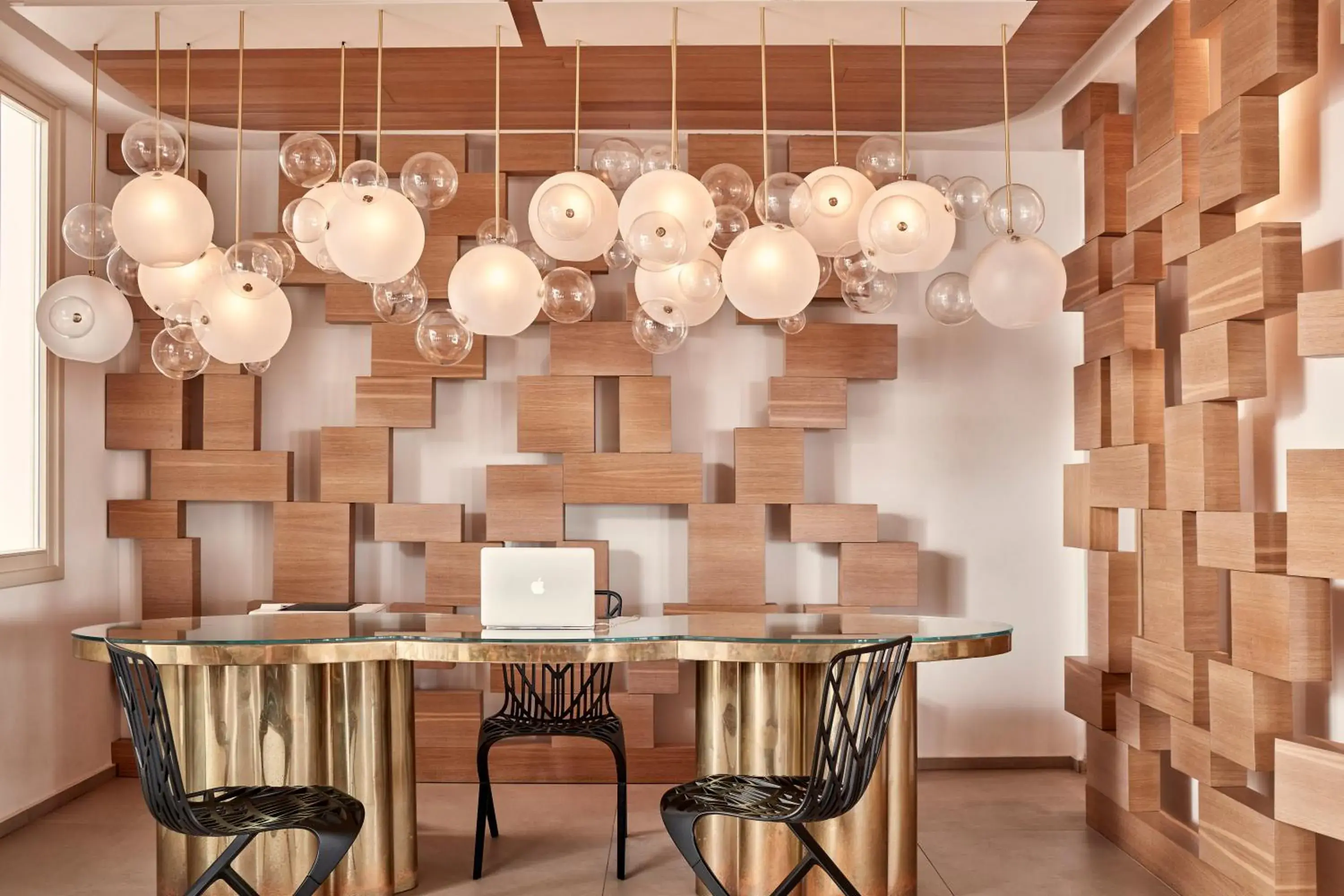 Lobby or reception in Myconian Naia - Preferred Hotels & Resorts Lobby or reception in Myconian Naia - Preferred Hotels & Resorts