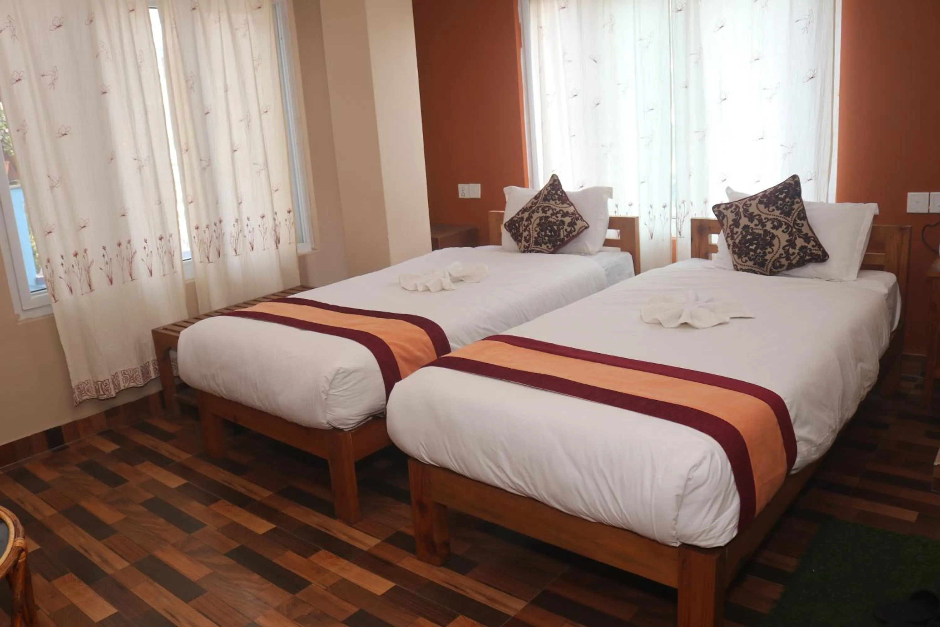 Bed in The Exotic House