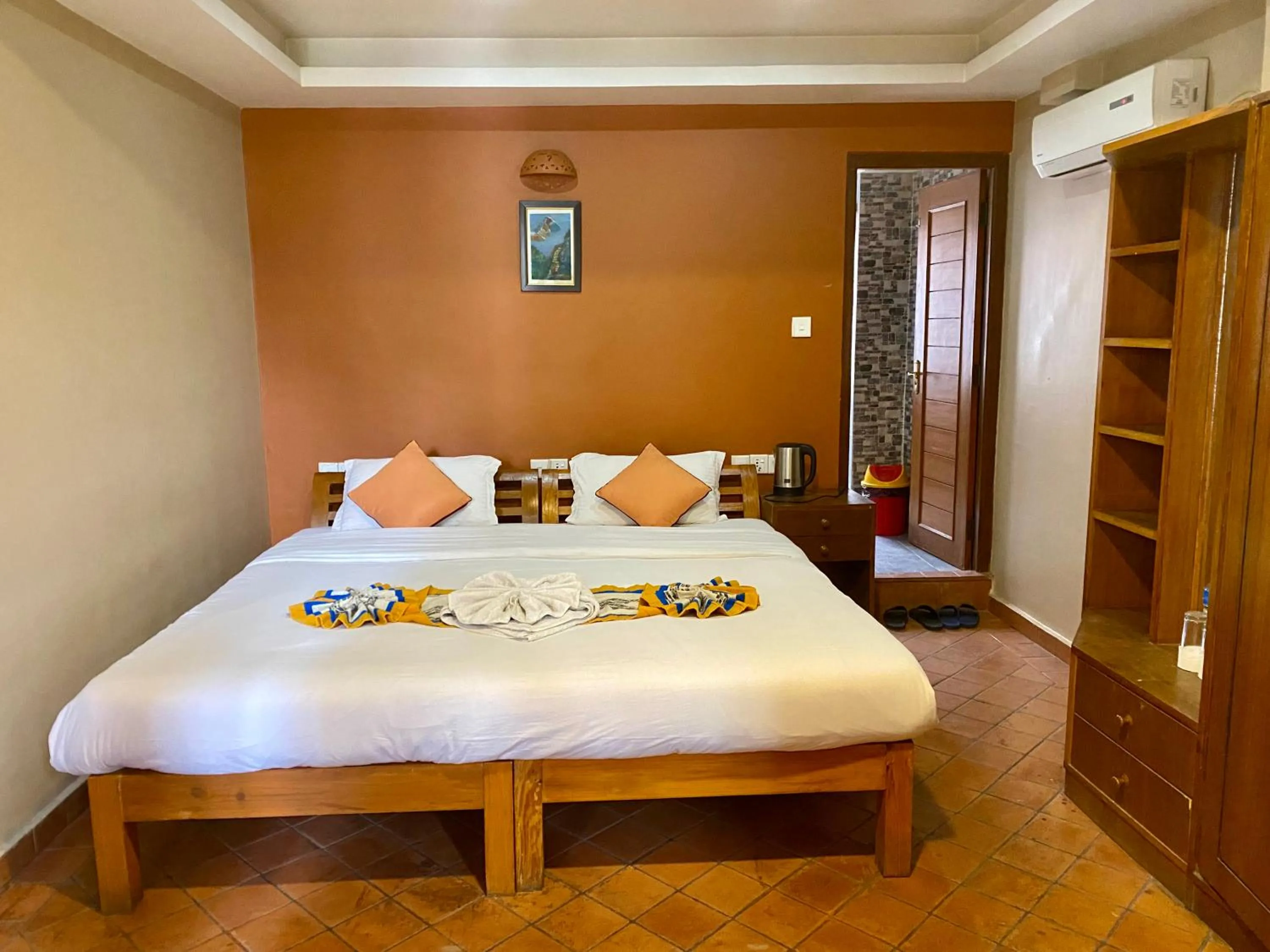 Bed in The Exotic House