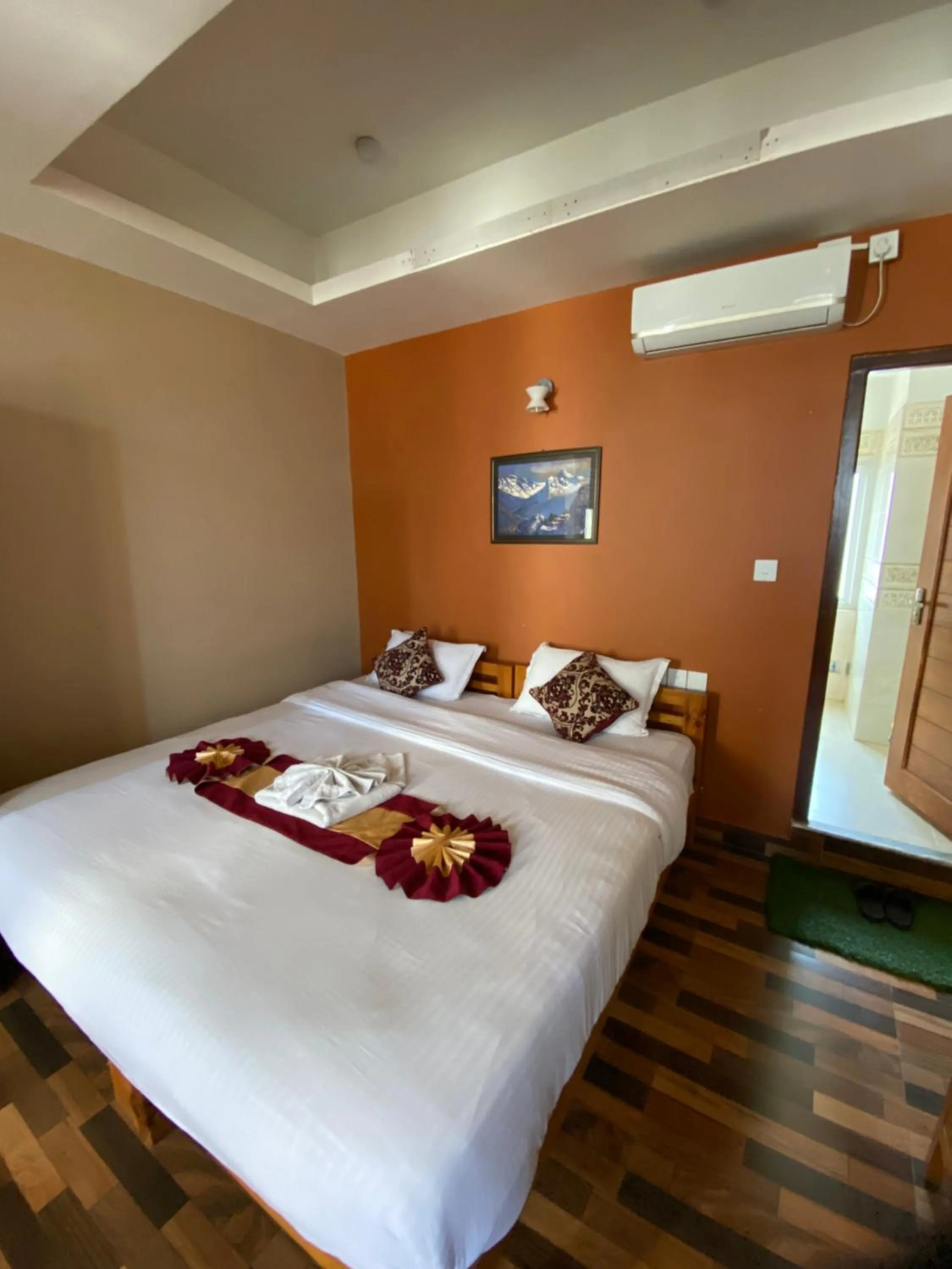 Bed in The Exotic House