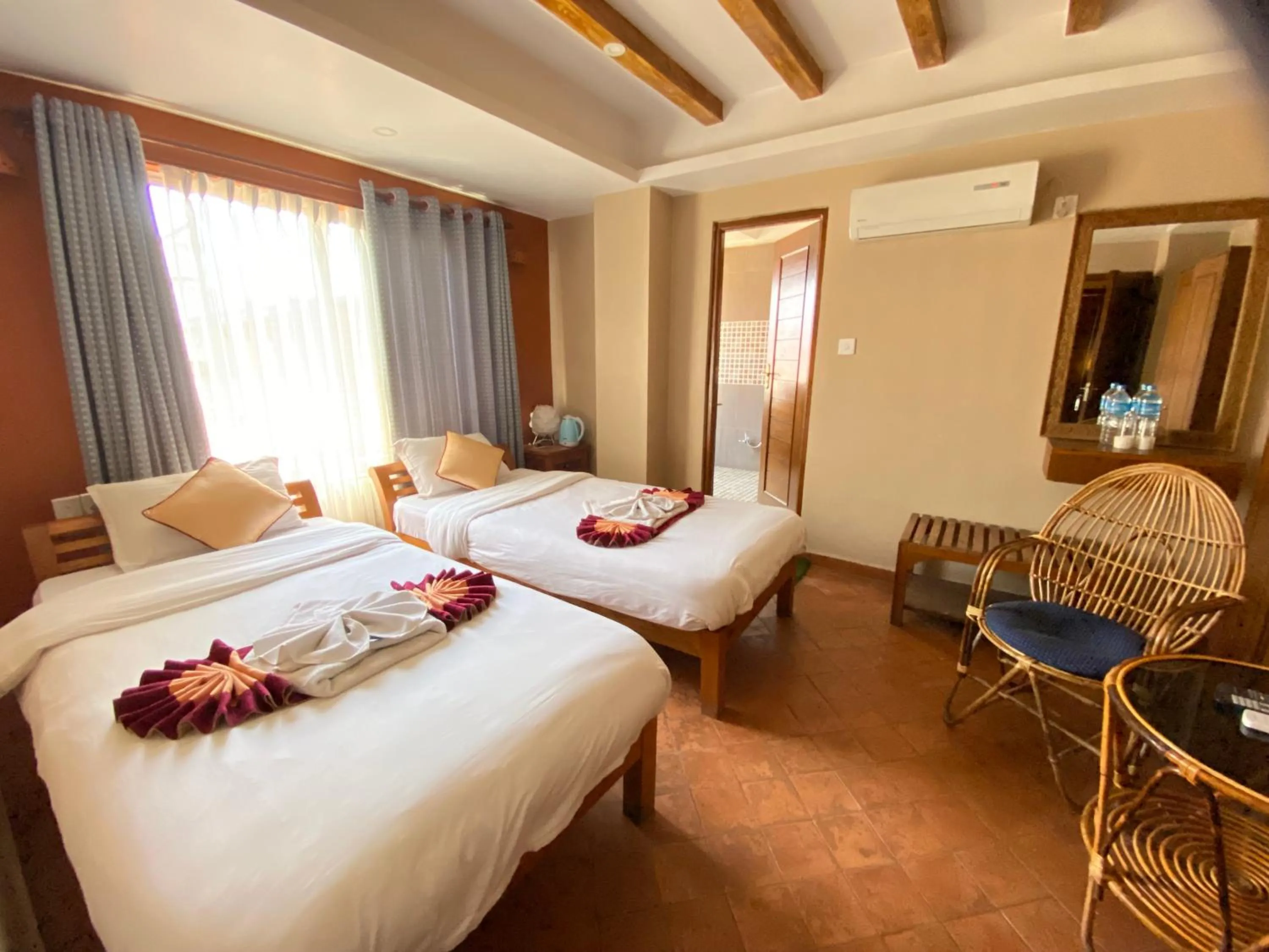 Bed in The Exotic House