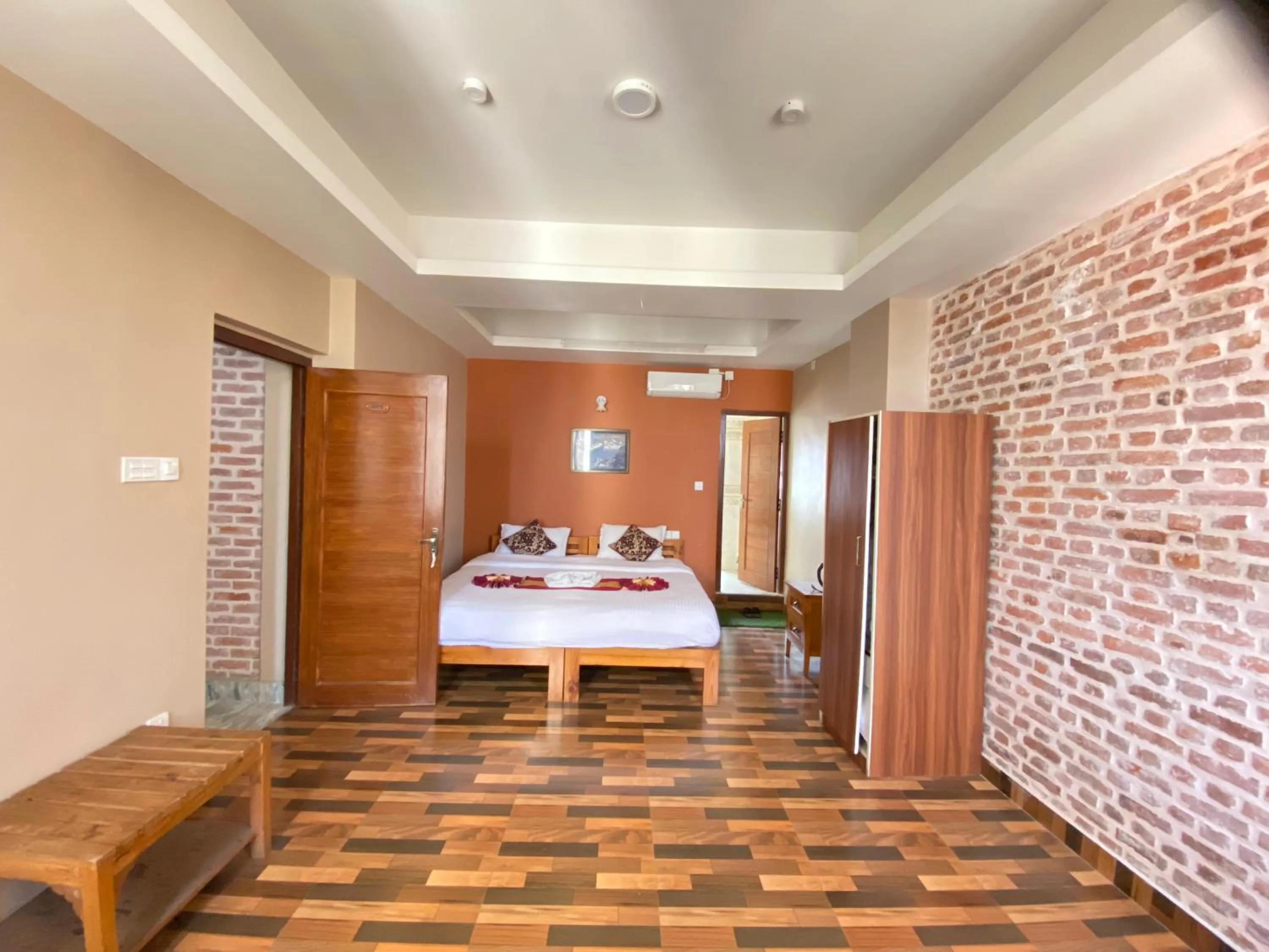 Bed in The Exotic House