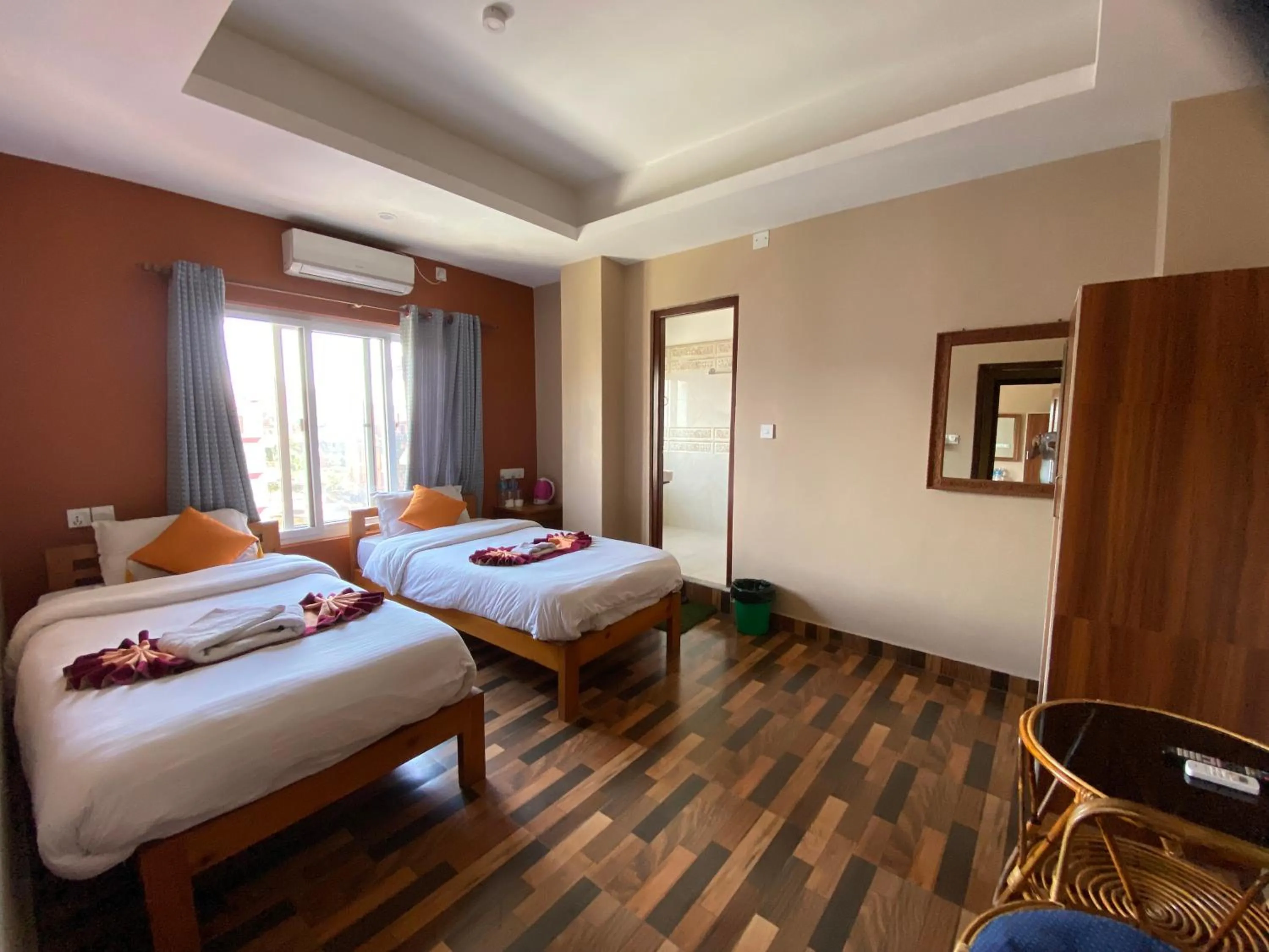 Bed in The Exotic House