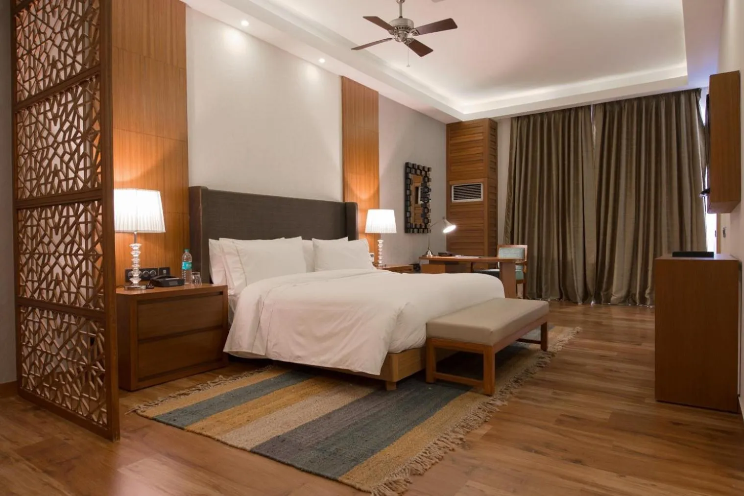 Bed in The Westin Pushkar Resort & Spa